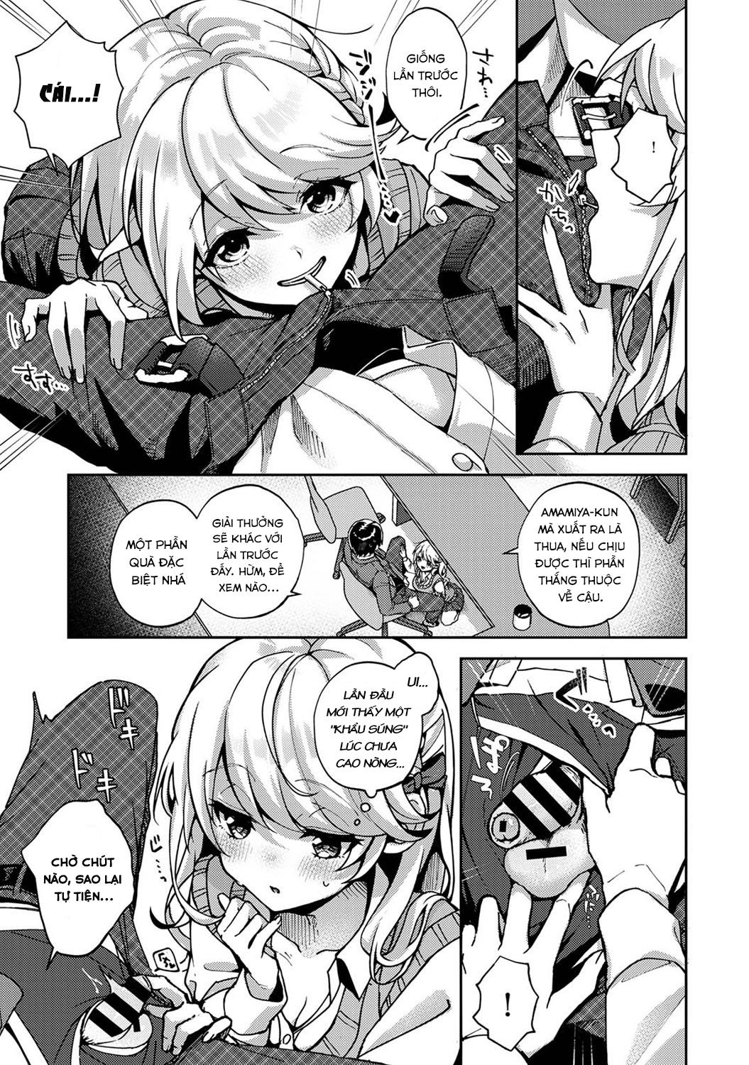 HentaiVN.net - Ảnh 12 - Tôi phũ lời em, em ẵm trọn đời tôi [俺だけに小悪魔な同級生～フったら押し倒されました!～ - 『Ore Da Ke Ni Koakuma Na Doukyuusei Fu Tta Ra Oshitao Sa Rema Shi Ta ~』] - Chap 3: Hồi ức ngày ấy [Sr ae hôm qua T1 vs DK căng thực sự khiến ad quên làm luôn =)) ]