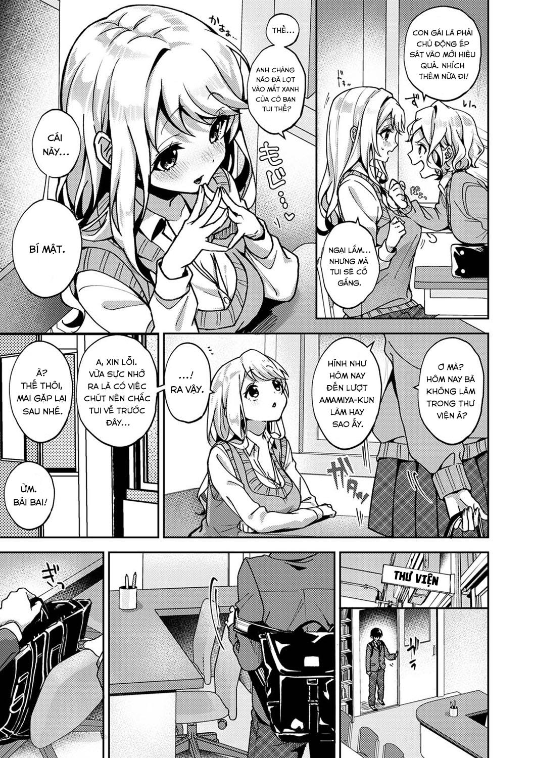 HentaiVN.net - Ảnh 10 - Tôi phũ lời em, em ẵm trọn đời tôi [俺だけに小悪魔な同級生～フったら押し倒されました!～ - 『Ore Da Ke Ni Koakuma Na Doukyuusei Fu Tta Ra Oshitao Sa Rema Shi Ta ~』] - Chap 3: Hồi ức ngày ấy [Sr ae hôm qua T1 vs DK căng thực sự khiến ad quên làm luôn =)) ]