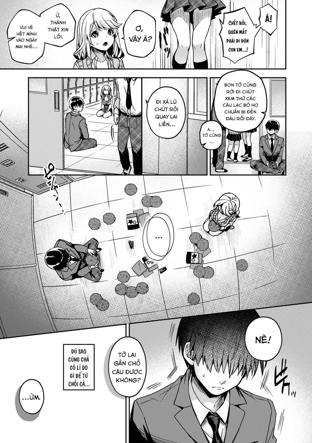 HentaiVN.net - Ảnh 10 - Tôi phũ lời em, em ẵm trọn đời tôi [俺だけに小悪魔な同級生～フったら押し倒されました!～ - 『Ore Da Ke Ni Koakuma Na Doukyuusei Fu Tta Ra Oshitao Sa Rema Shi Ta ~』] - Chap 4: Mào đầu cho một thảm đường phía trước hí hí :3