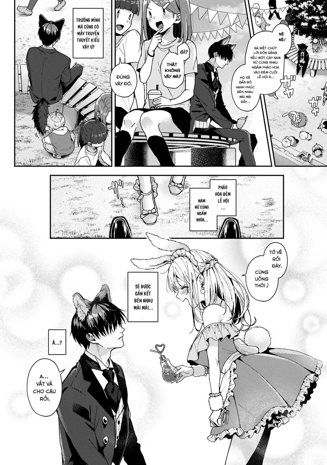 HentaiVN.net - Ảnh 11 - Tôi phũ lời em, em ẵm trọn đời tôi [俺だけに小悪魔な同級生～フったら押し倒されました!～ - 『Ore Da Ke Ni Koakuma Na Doukyuusei Fu Tta Ra Oshitao Sa Rema Shi Ta ~』] - Chap 5A: Lễ hội văn hóa(nửa đầu)