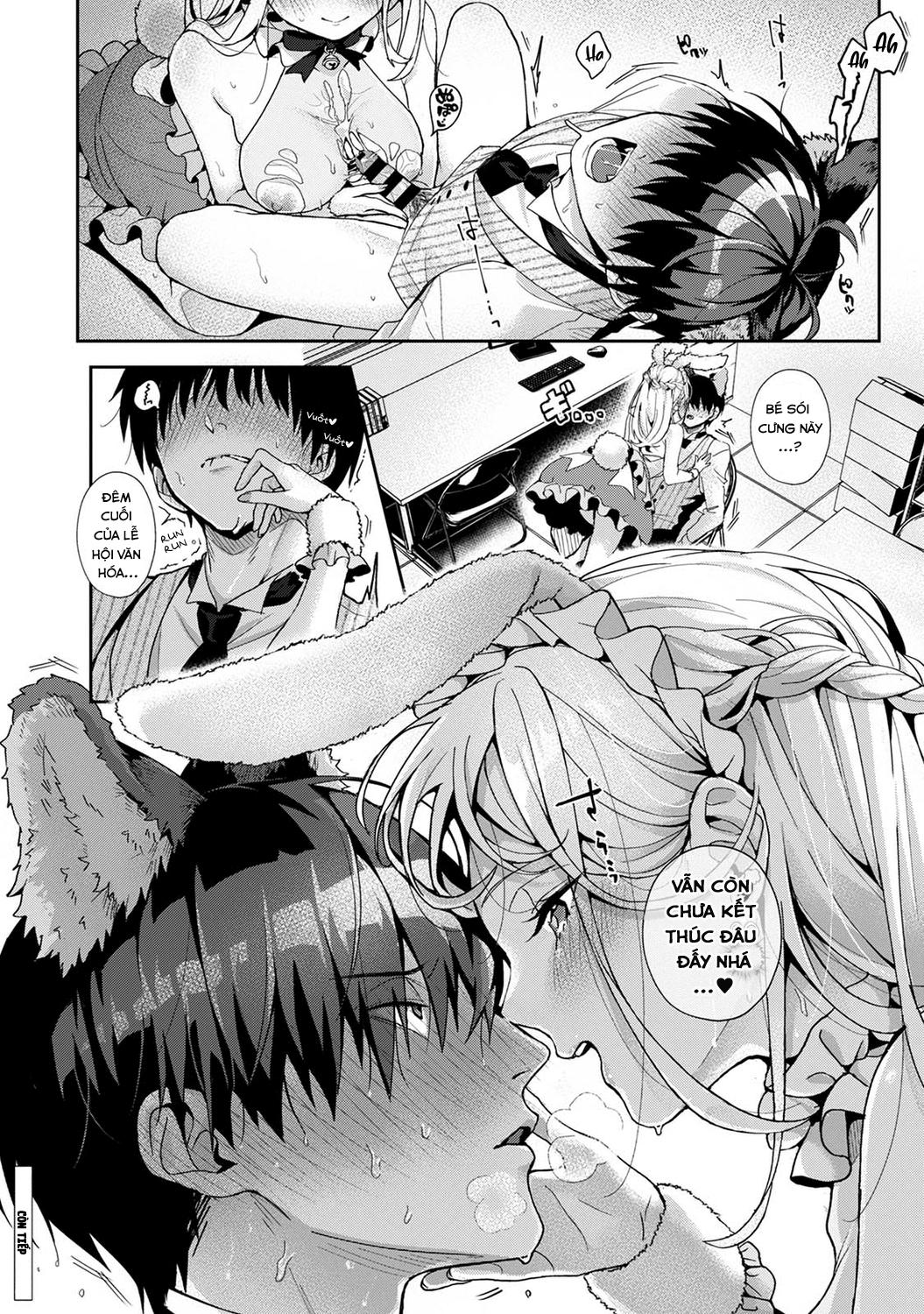 HentaiVN.net - Ảnh 25 - Tôi phũ lời em, em ẵm trọn đời tôi [俺だけに小悪魔な同級生～フったら押し倒されました!～ - 『Ore Da Ke Ni Koakuma Na Doukyuusei Fu Tta Ra Oshitao Sa Rema Shi Ta ~』] - Chap 5A: Lễ hội văn hóa(nửa đầu)