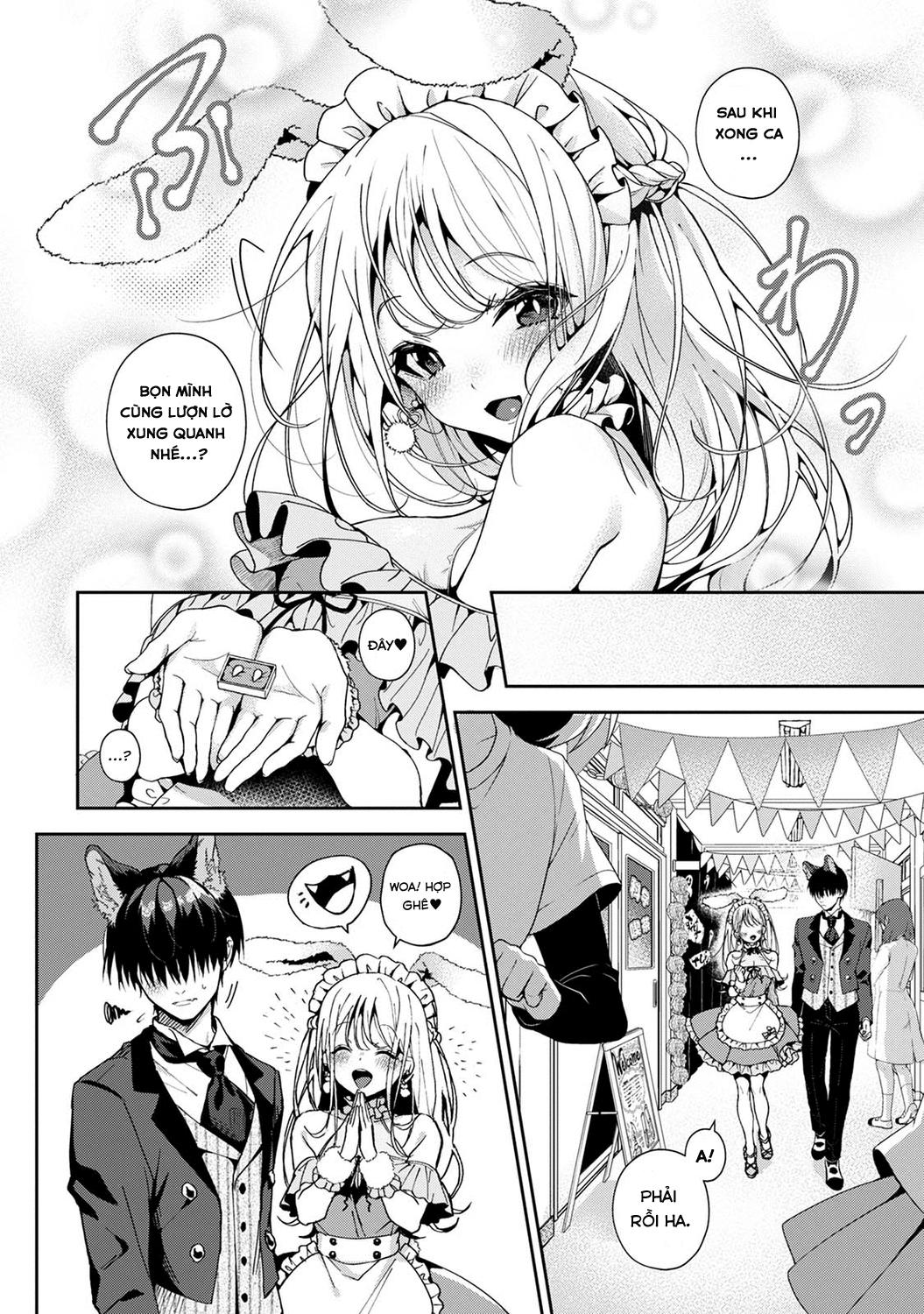 HentaiVN.net - Ảnh 9 - Tôi phũ lời em, em ẵm trọn đời tôi [俺だけに小悪魔な同級生～フったら押し倒されました!～ - 『Ore Da Ke Ni Koakuma Na Doukyuusei Fu Tta Ra Oshitao Sa Rema Shi Ta ~』] - Chap 5A: Lễ hội văn hóa(nửa đầu)