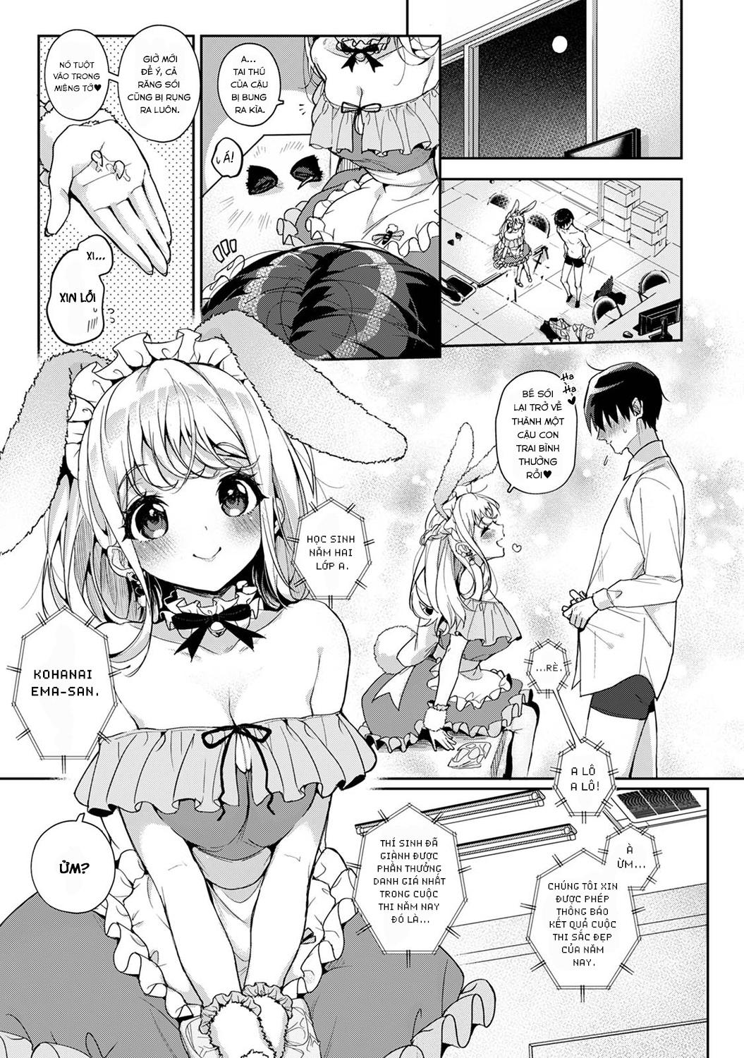 HentaiVN.net - Ảnh 17 - Tôi phũ lời em, em ẵm trọn đời tôi [俺だけに小悪魔な同級生～フったら押し倒されました!～ - 『Ore Da Ke Ni Koakuma Na Doukyuusei Fu Tta Ra Oshitao Sa Rema Shi Ta ~』] - Chap 5B: Lễ hội văn hóa(nửa sau)