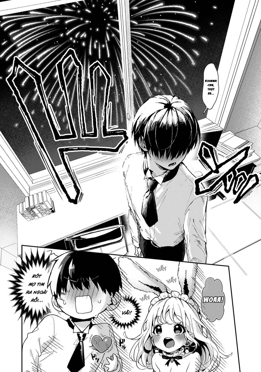 HentaiVN.net - Ảnh 20 - Tôi phũ lời em, em ẵm trọn đời tôi [俺だけに小悪魔な同級生～フったら押し倒されました!～ - 『Ore Da Ke Ni Koakuma Na Doukyuusei Fu Tta Ra Oshitao Sa Rema Shi Ta ~』] - Chap 5B: Lễ hội văn hóa(nửa sau)