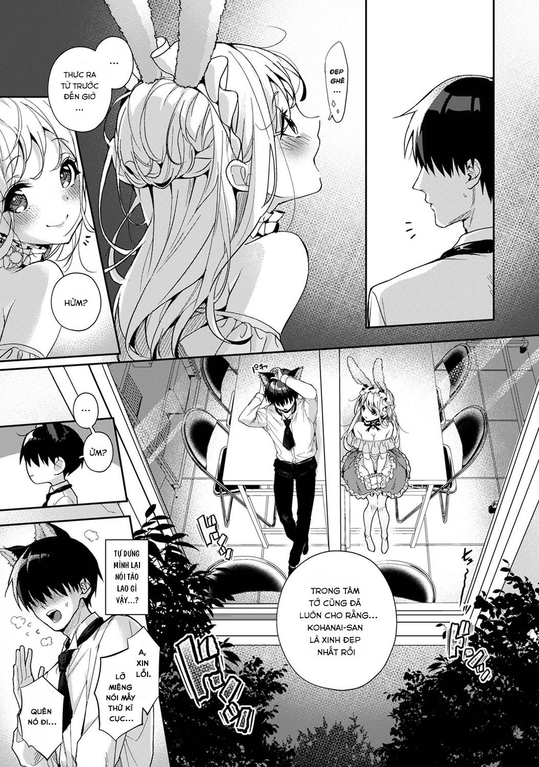 HentaiVN.net - Ảnh 21 - Tôi phũ lời em, em ẵm trọn đời tôi [俺だけに小悪魔な同級生～フったら押し倒されました!～ - 『Ore Da Ke Ni Koakuma Na Doukyuusei Fu Tta Ra Oshitao Sa Rema Shi Ta ~』] - Chap 5B: Lễ hội văn hóa(nửa sau)