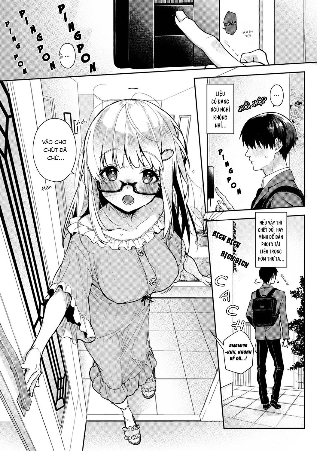 HentaiVN.net - Ảnh 10 - Tôi phũ lời em, em ẵm trọn đời tôi [俺だけに小悪魔な同級生～フったら押し倒されました!～ - 『Ore Da Ke Ni Koakuma Na Doukyuusei Fu Tta Ra Oshitao Sa Rema Shi Ta ~』] - Chap 6: Bạn ghé chơi nhà (Đến hẹn lại lên tiếp rồi :3)