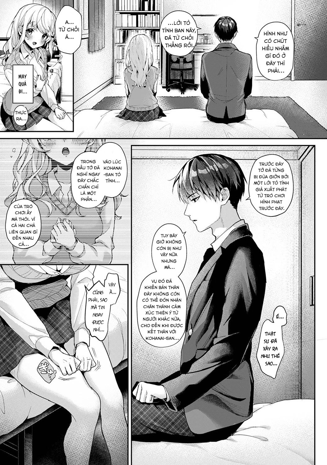 HentaiVN.net - Ảnh 14 - Tôi phũ lời em, em ẵm trọn đời tôi [俺だけに小悪魔な同級生～フったら押し倒されました!～ - 『Ore Da Ke Ni Koakuma Na Doukyuusei Fu Tta Ra Oshitao Sa Rema Shi Ta ~』] - Chap 7: Hồi kết cho thảm đường ngọt ngào + đôi dòng suy nghĩ