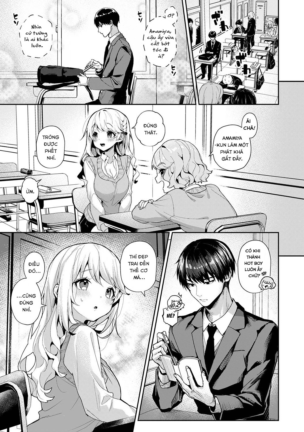 HentaiVN.net - Ảnh 8 - Tôi phũ lời em, em ẵm trọn đời tôi [俺だけに小悪魔な同級生～フったら押し倒されました!～ - 『Ore Da Ke Ni Koakuma Na Doukyuusei Fu Tta Ra Oshitao Sa Rema Shi Ta ~』] - Chap 7: Hồi kết cho thảm đường ngọt ngào + đôi dòng suy nghĩ