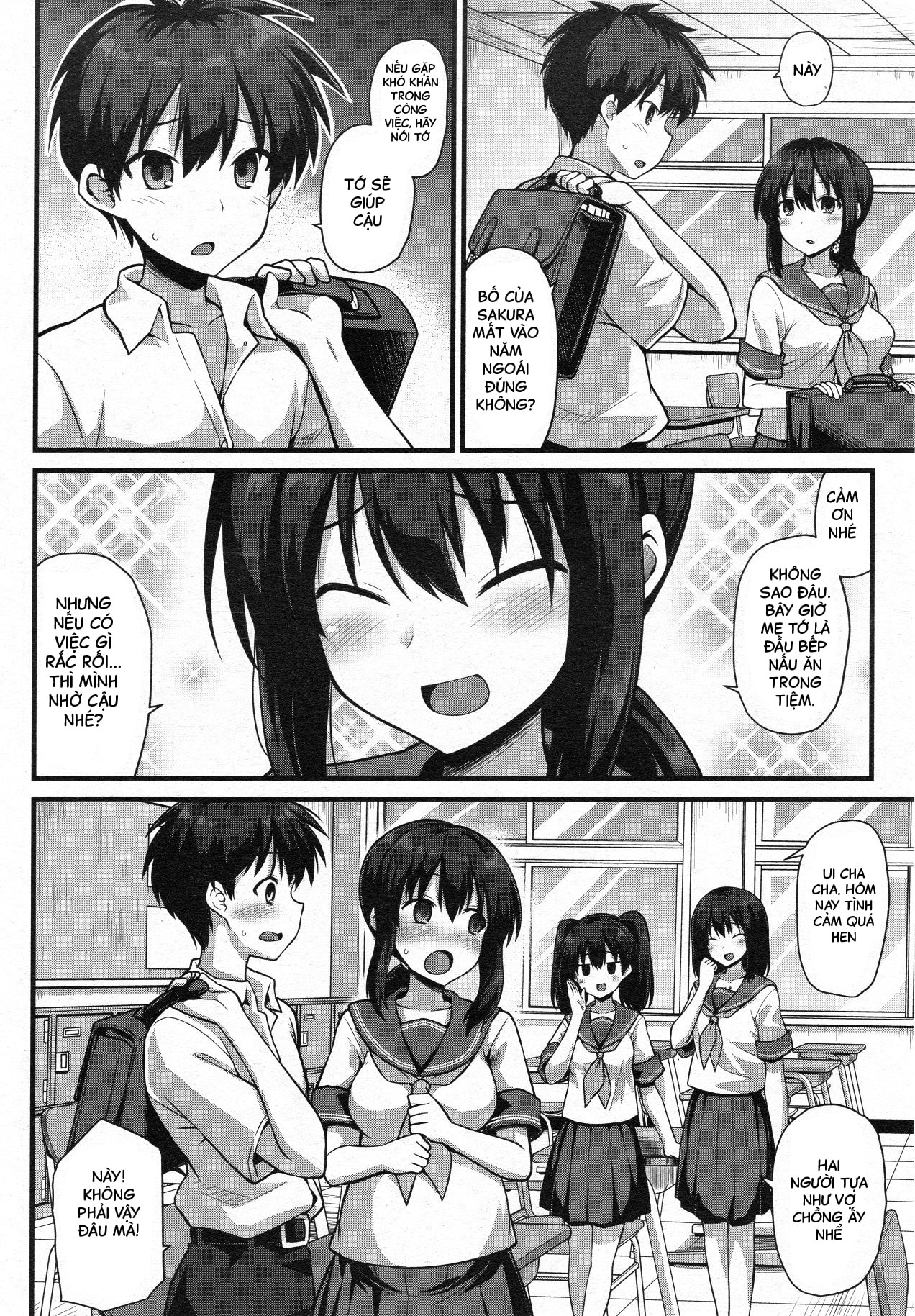 HentaiVN.net - Ảnh 3 - Cơm hai mẹ con - Oneshot