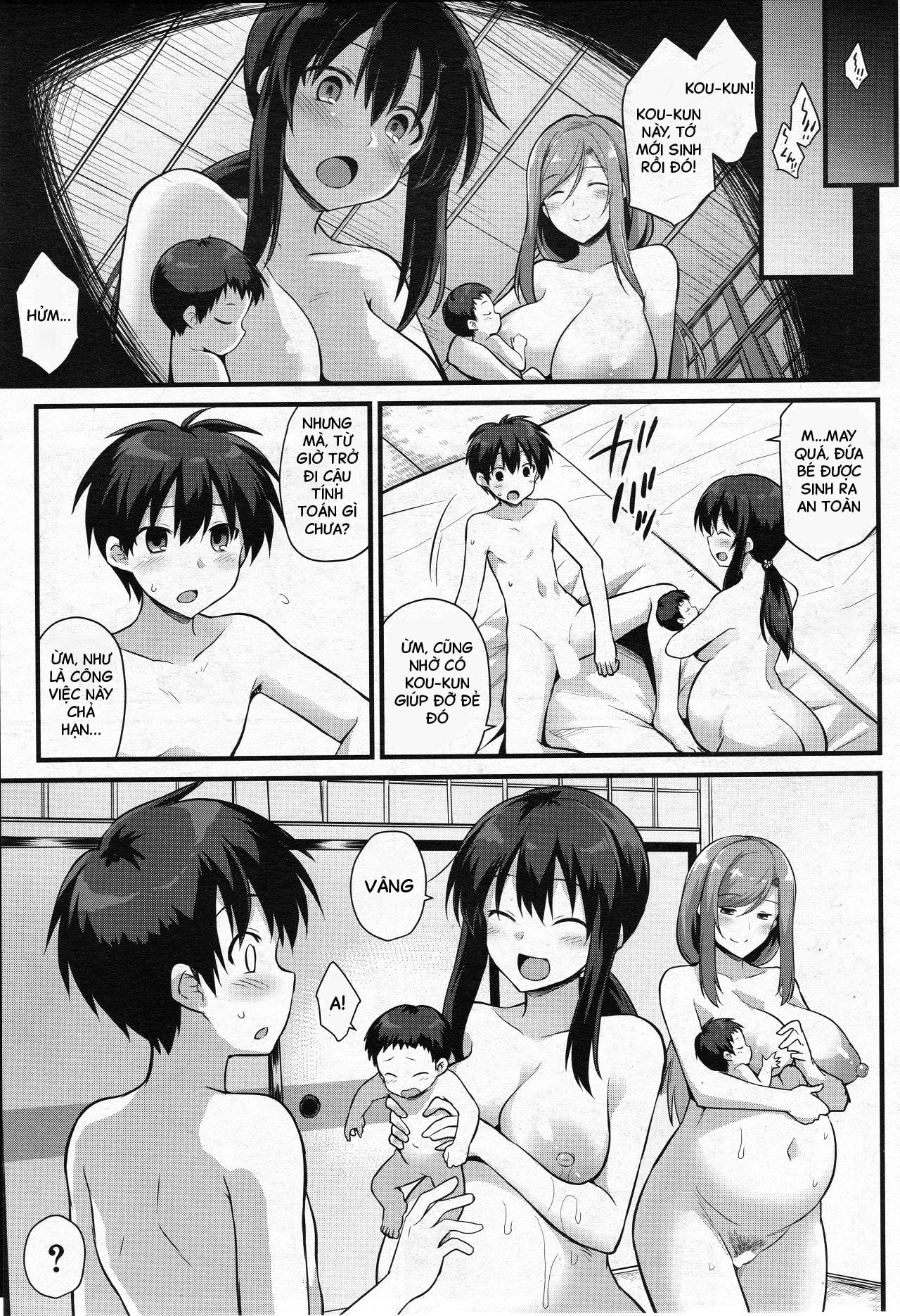 HentaiVN.net - Ảnh 54 - Cơm hai mẹ con - Oneshot
