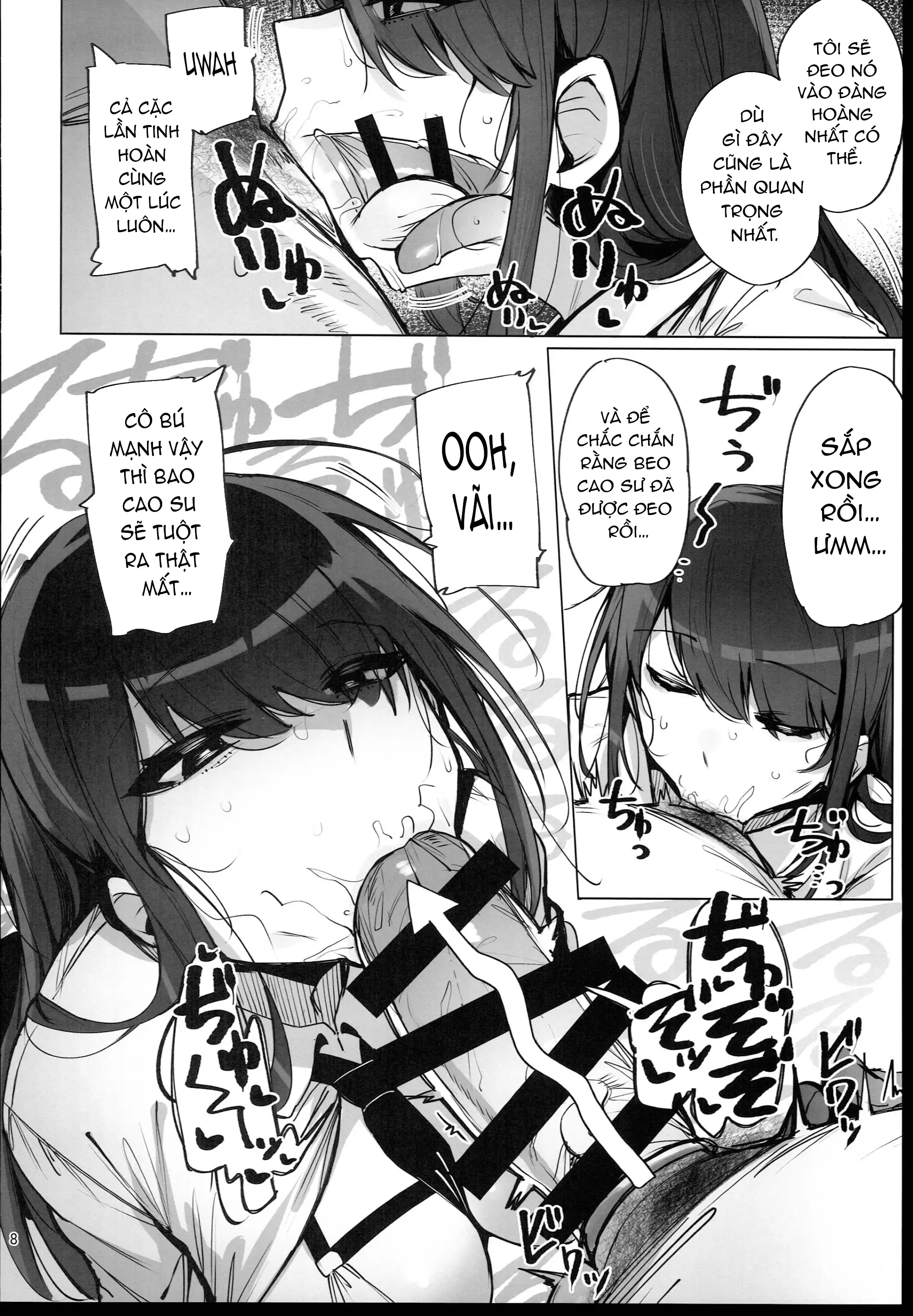 HentaiVN.net - Ảnh 10 - Tôi đến thu tinh dịch anh đây! - Chap 1: Mia Zouin