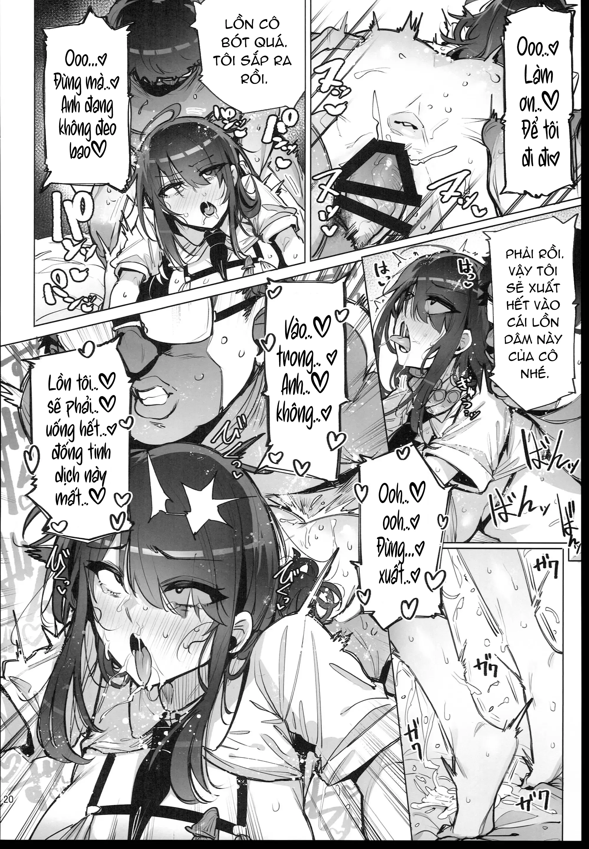 HentaiVN.net - Ảnh 22 - Tôi đến thu tinh dịch anh đây! - Chap 1: Mia Zouin