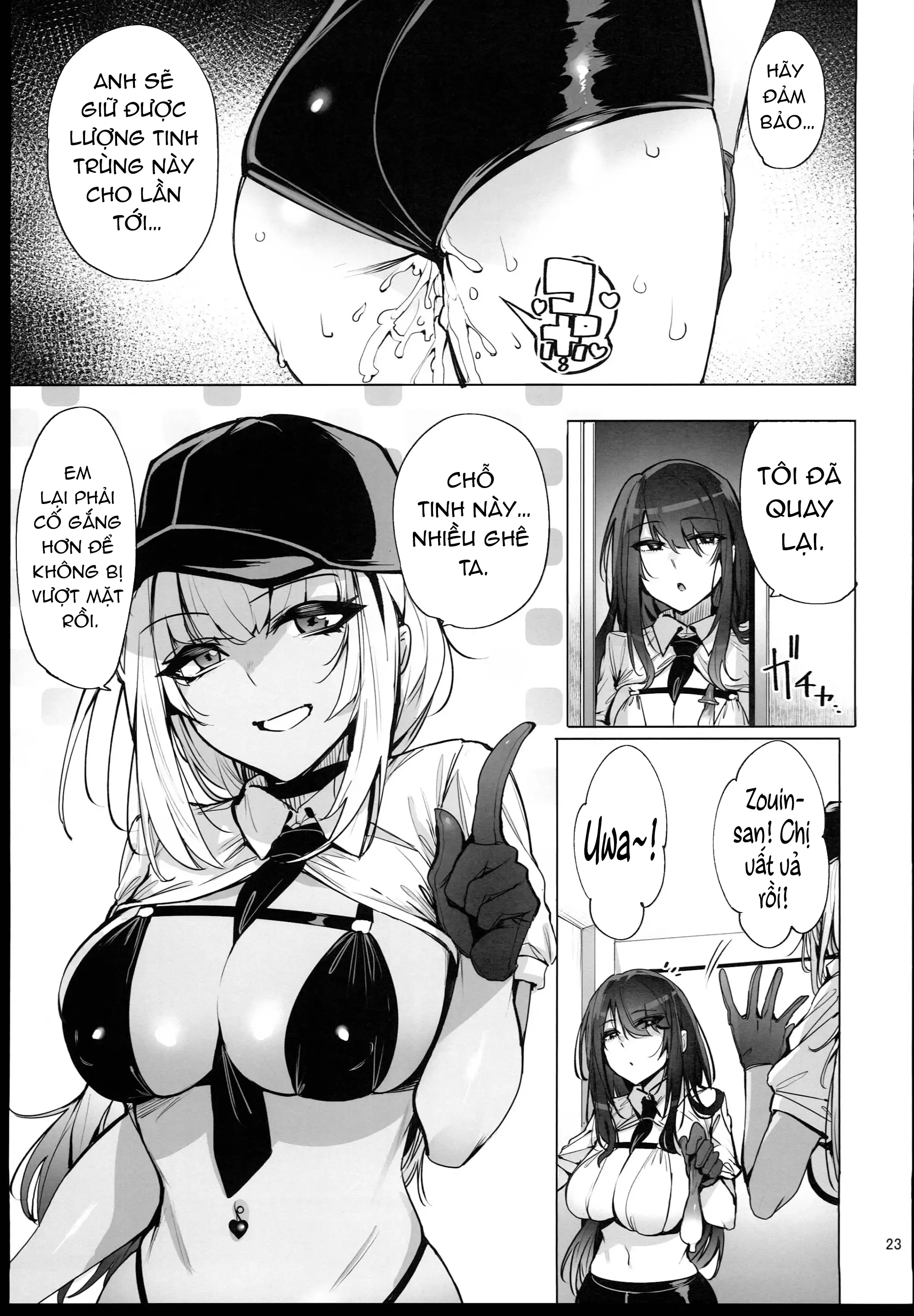 HentaiVN.net - Ảnh 25 - Tôi đến thu tinh dịch anh đây! - Chap 1: Mia Zouin