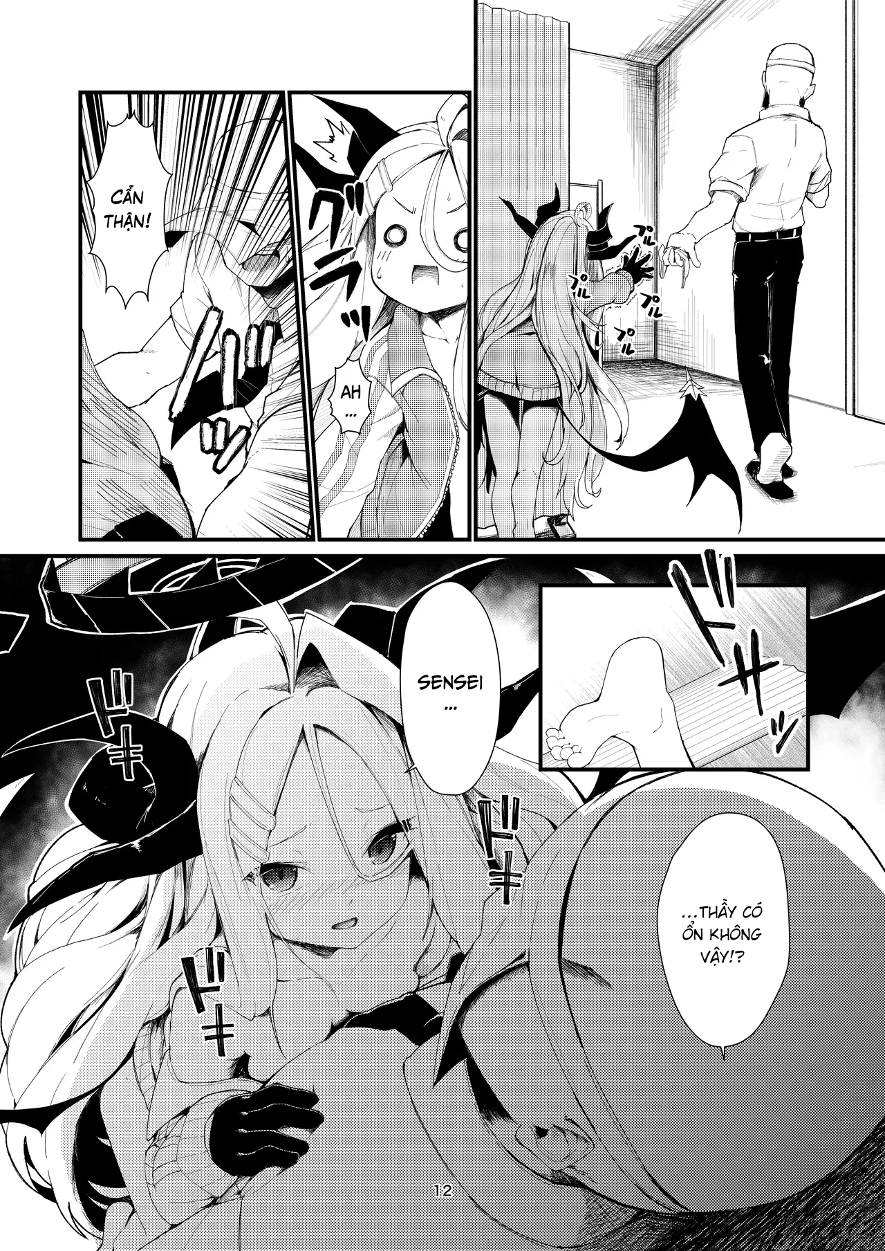 HentaiVN.net - Ảnh 11 - Chỉ mình thầy thôi đấy! - One shot khô dái