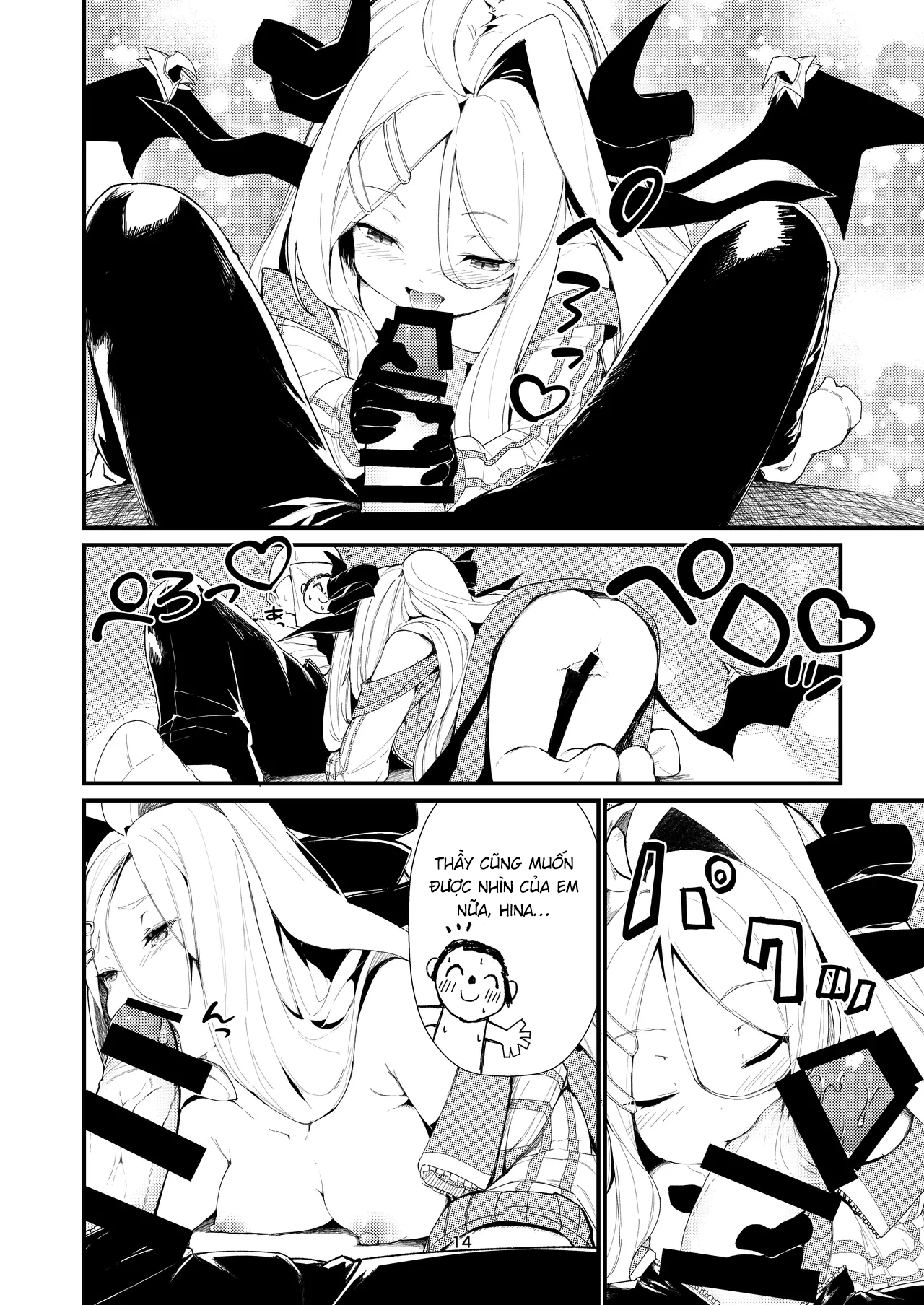 HentaiVN.net - Ảnh 13 - Chỉ mình thầy thôi đấy! - One shot khô dái