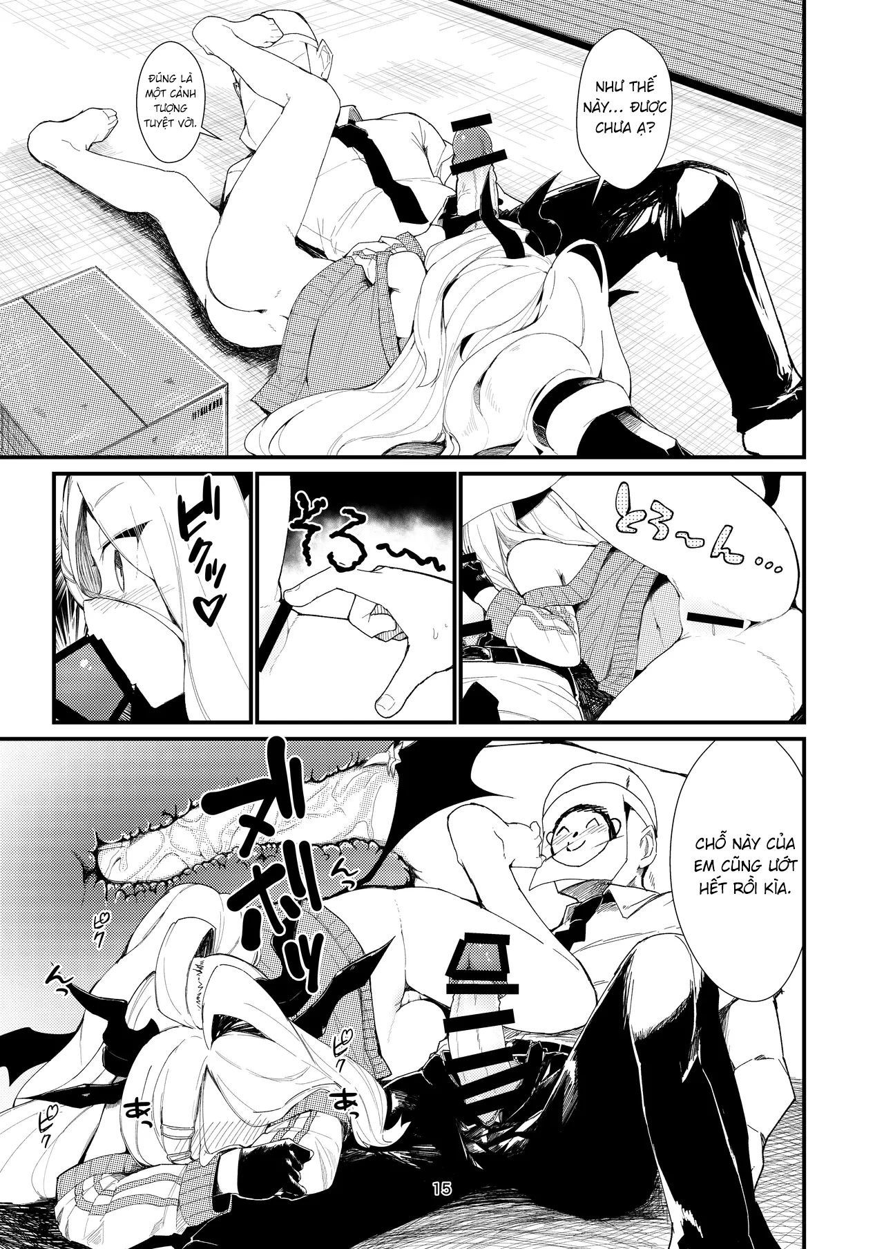 HentaiVN.net - Ảnh 14 - Chỉ mình thầy thôi đấy! - One shot khô dái