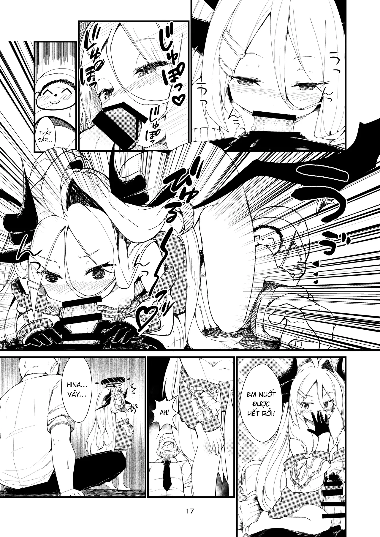 HentaiVN.net - Ảnh 16 - Chỉ mình thầy thôi đấy! - One shot khô dái