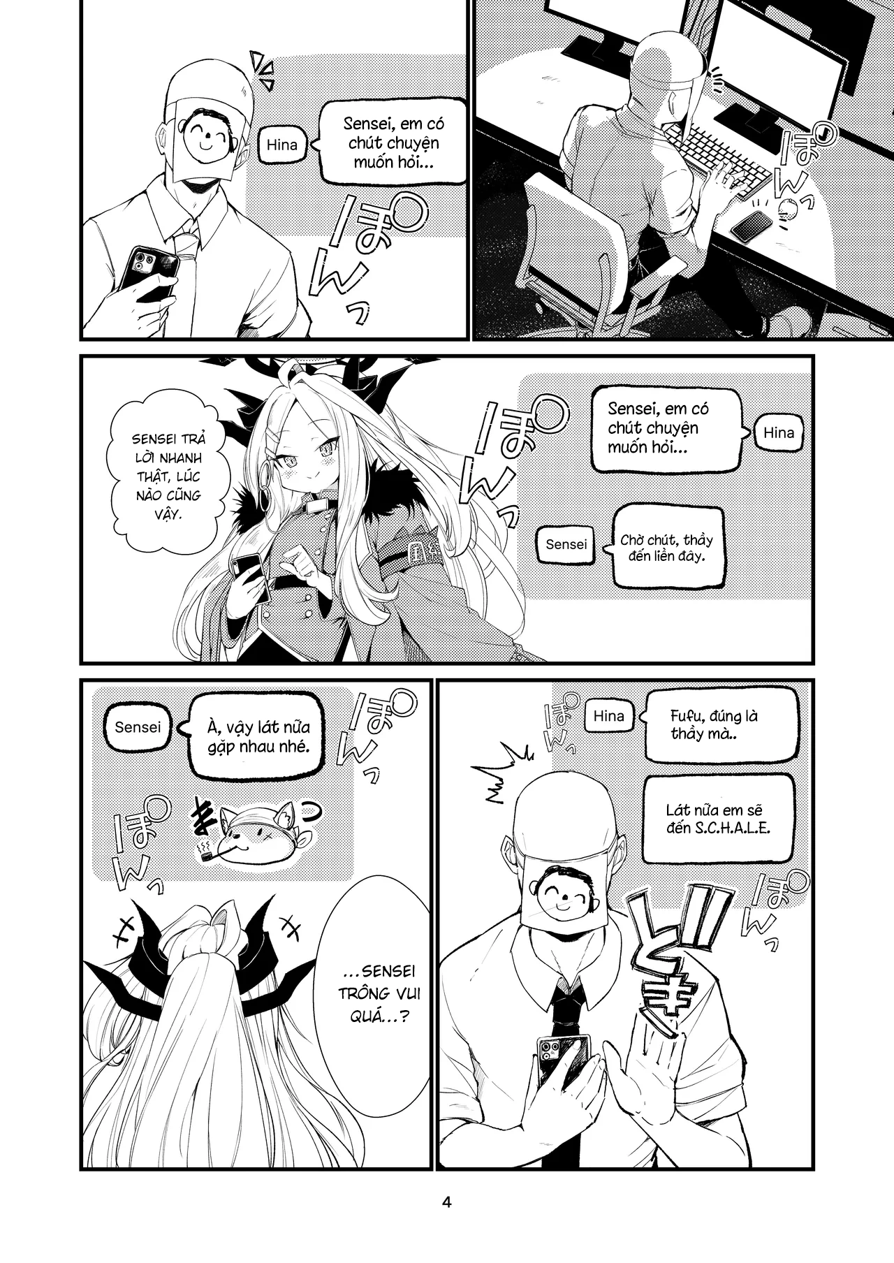 HentaiVN.net - Ảnh 3 - Chỉ mình thầy thôi đấy! - One shot khô dái