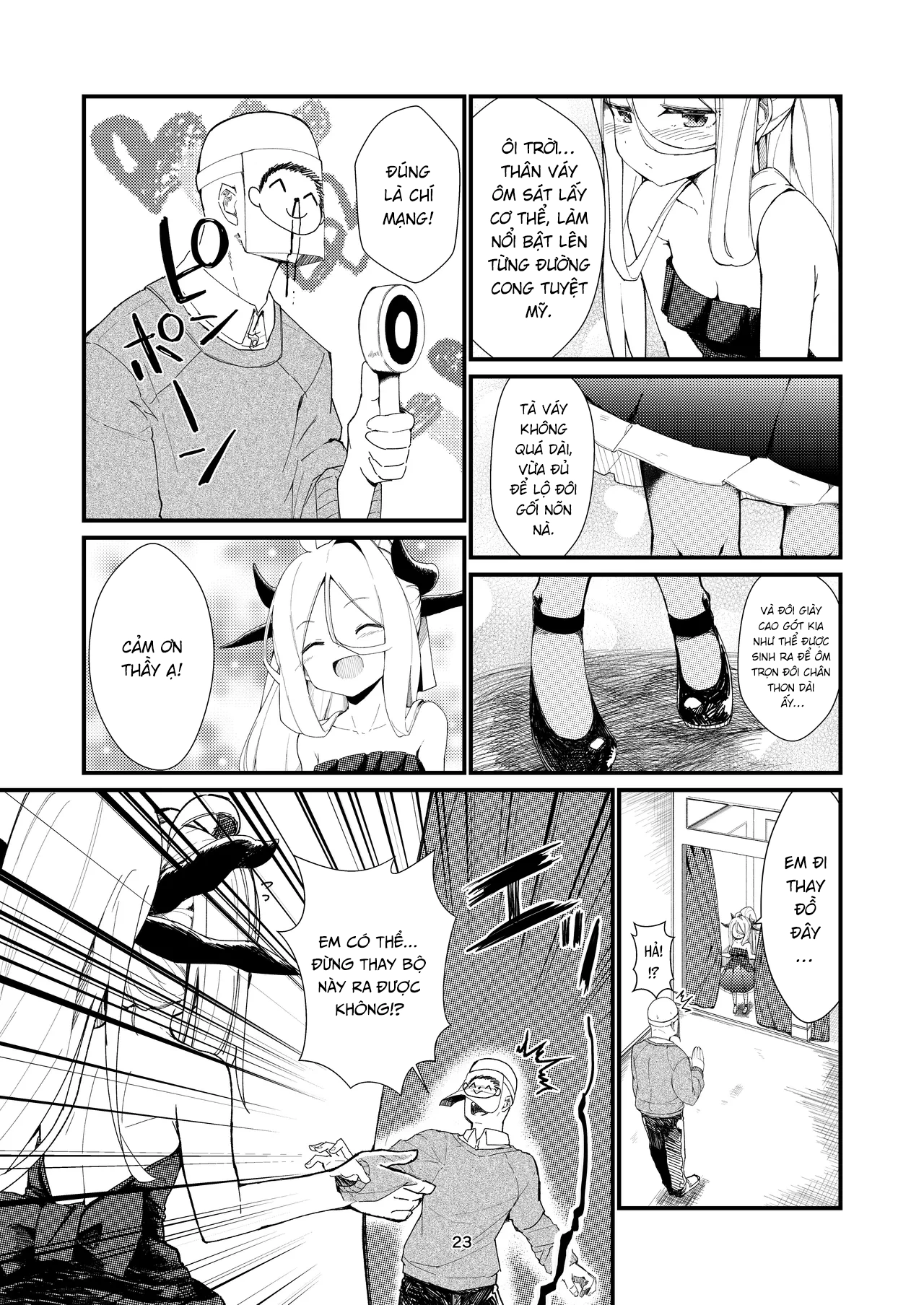 HentaiVN.net - Ảnh 22 - Chỉ mình thầy thôi đấy! - One shot khô dái
