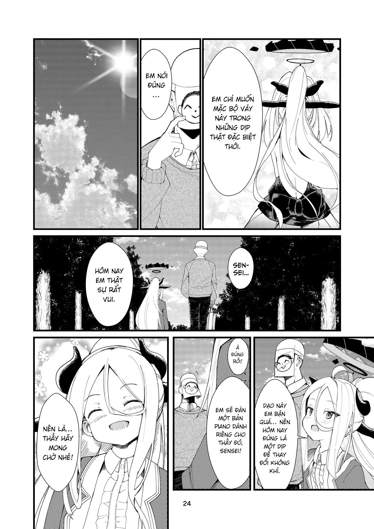 HentaiVN.net - Ảnh 23 - Chỉ mình thầy thôi đấy! - One shot khô dái