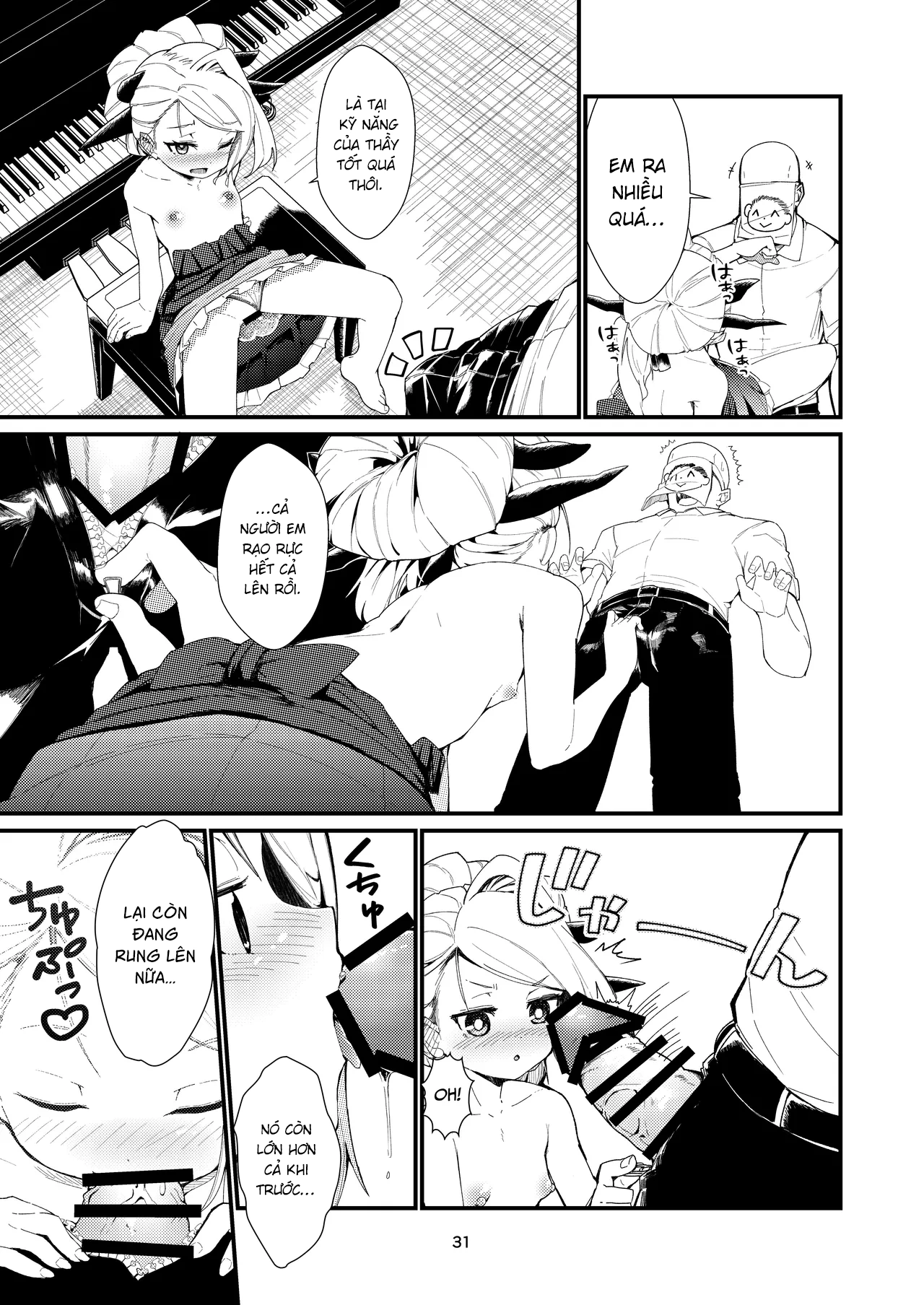 HentaiVN.net - Ảnh 30 - Chỉ mình thầy thôi đấy! - One shot khô dái