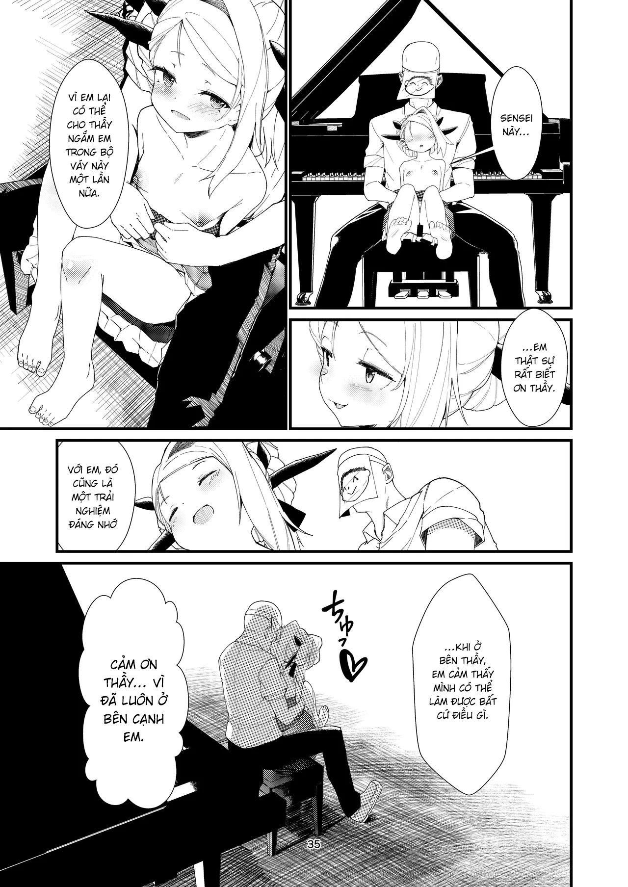 HentaiVN.net - Ảnh 34 - Chỉ mình thầy thôi đấy! - One shot khô dái