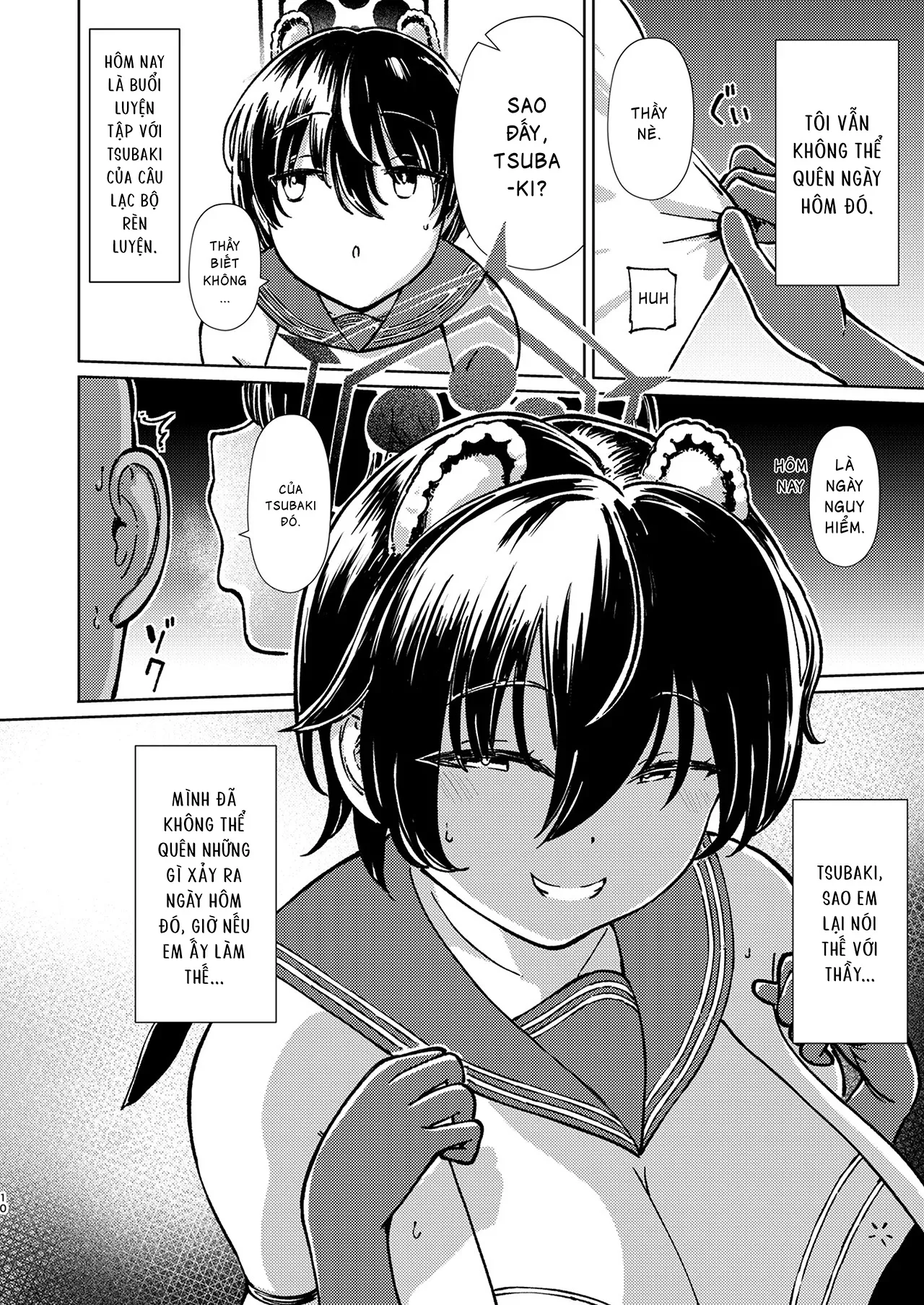 HentaiVN.net - Ảnh 10 - Doutei Sensei Gyakure Suikan Tsubaki Kikenbi Nakadashi - Oneshot