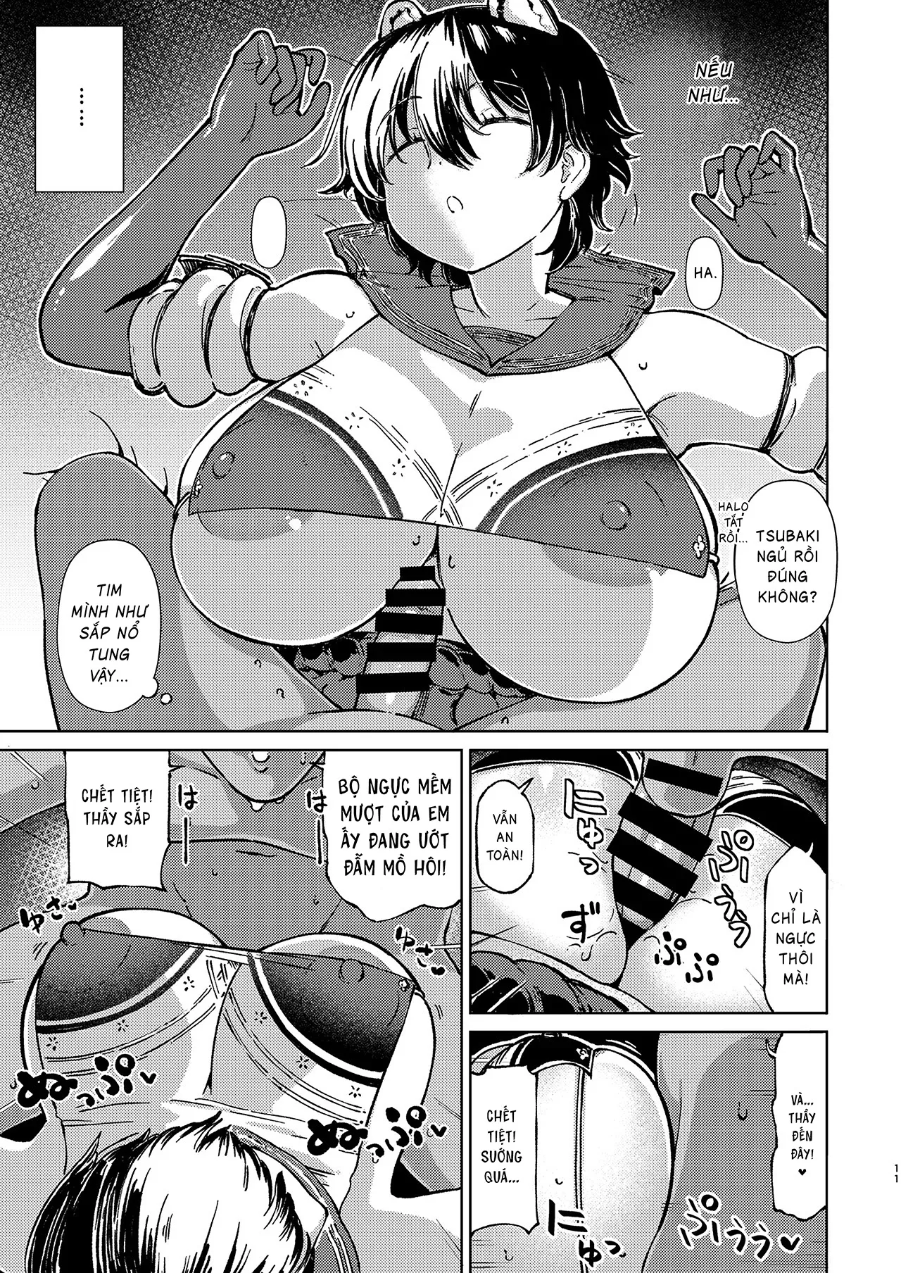 HentaiVN.net - Ảnh 11 - Doutei Sensei Gyakure Suikan Tsubaki Kikenbi Nakadashi - Oneshot