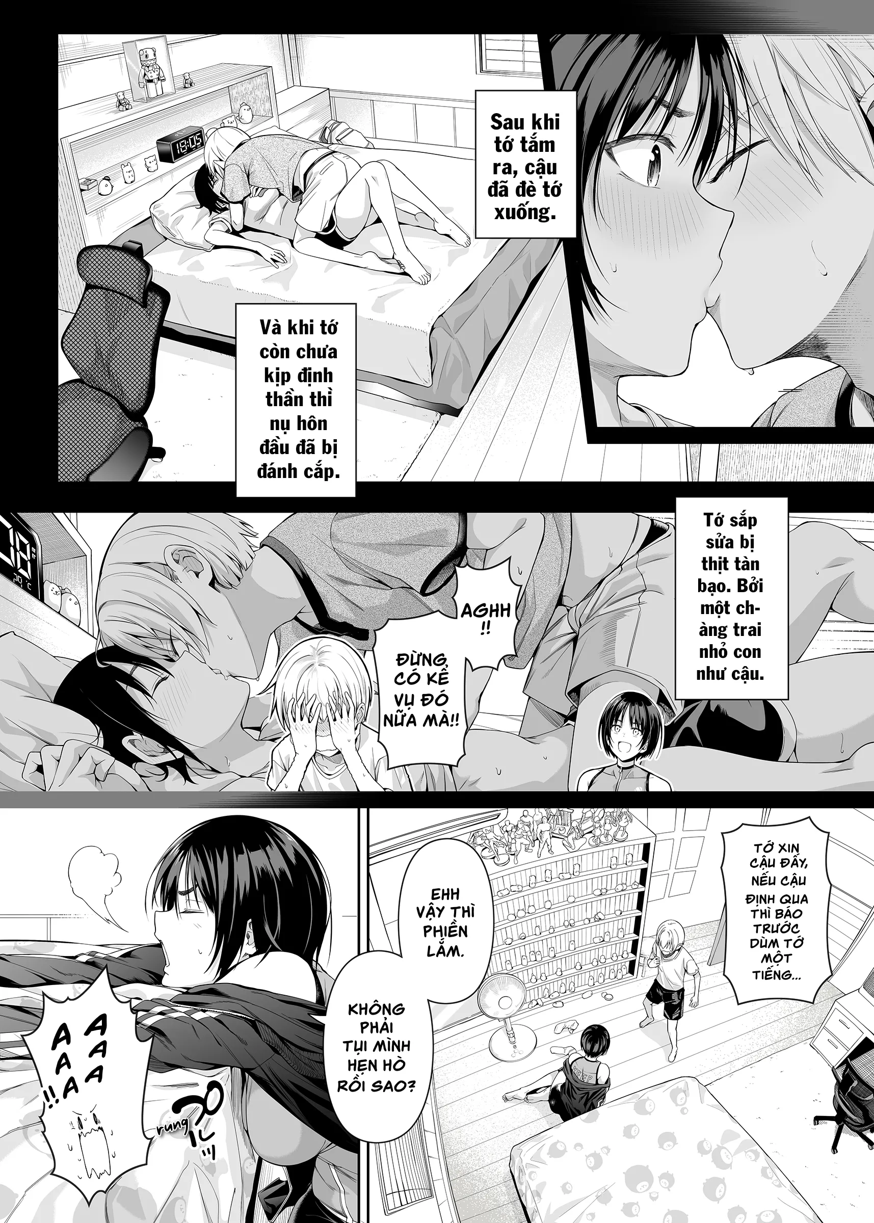 HentaiVN.net - Ảnh 5 - Ham Muốn Cưỡng Chế - Oneshot