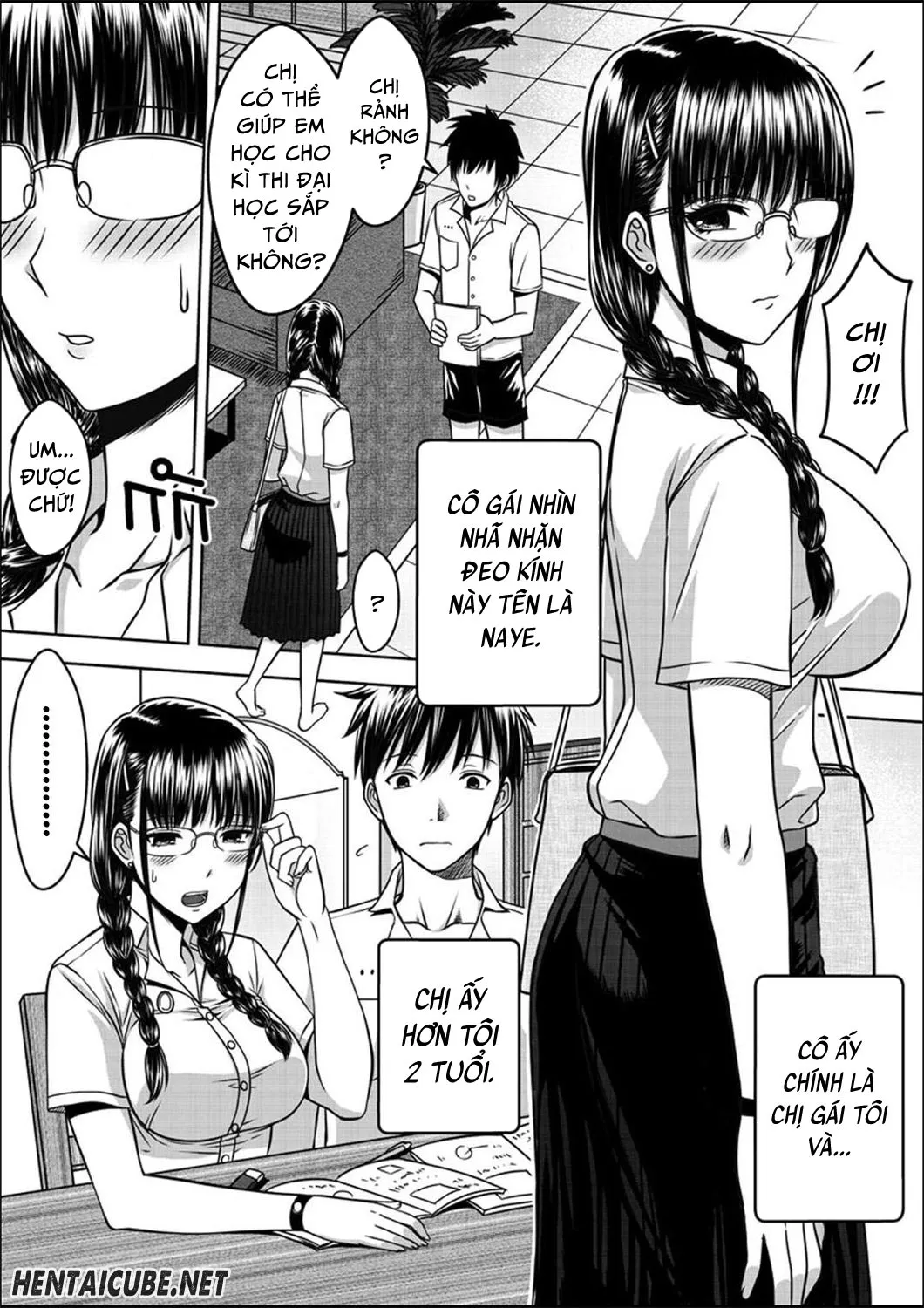 HentaiVN.net - Ảnh 3 - My Sister!! - Chap 1A