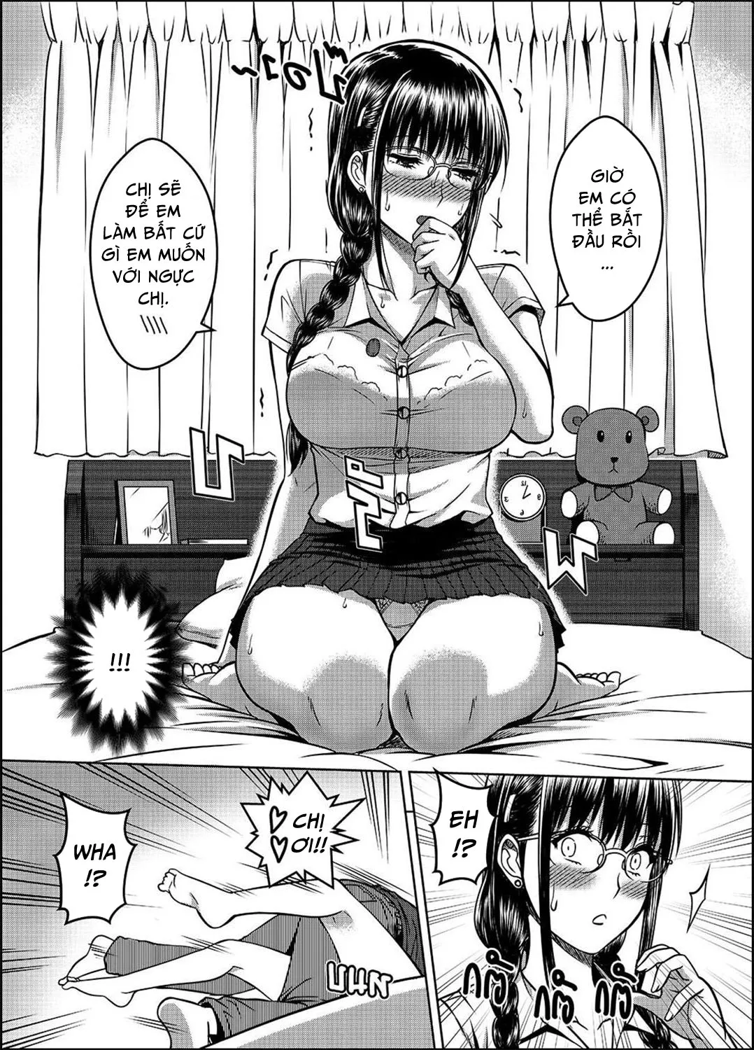 HentaiVN.net - Ảnh 32 - My Sister!! - Chap 2A
