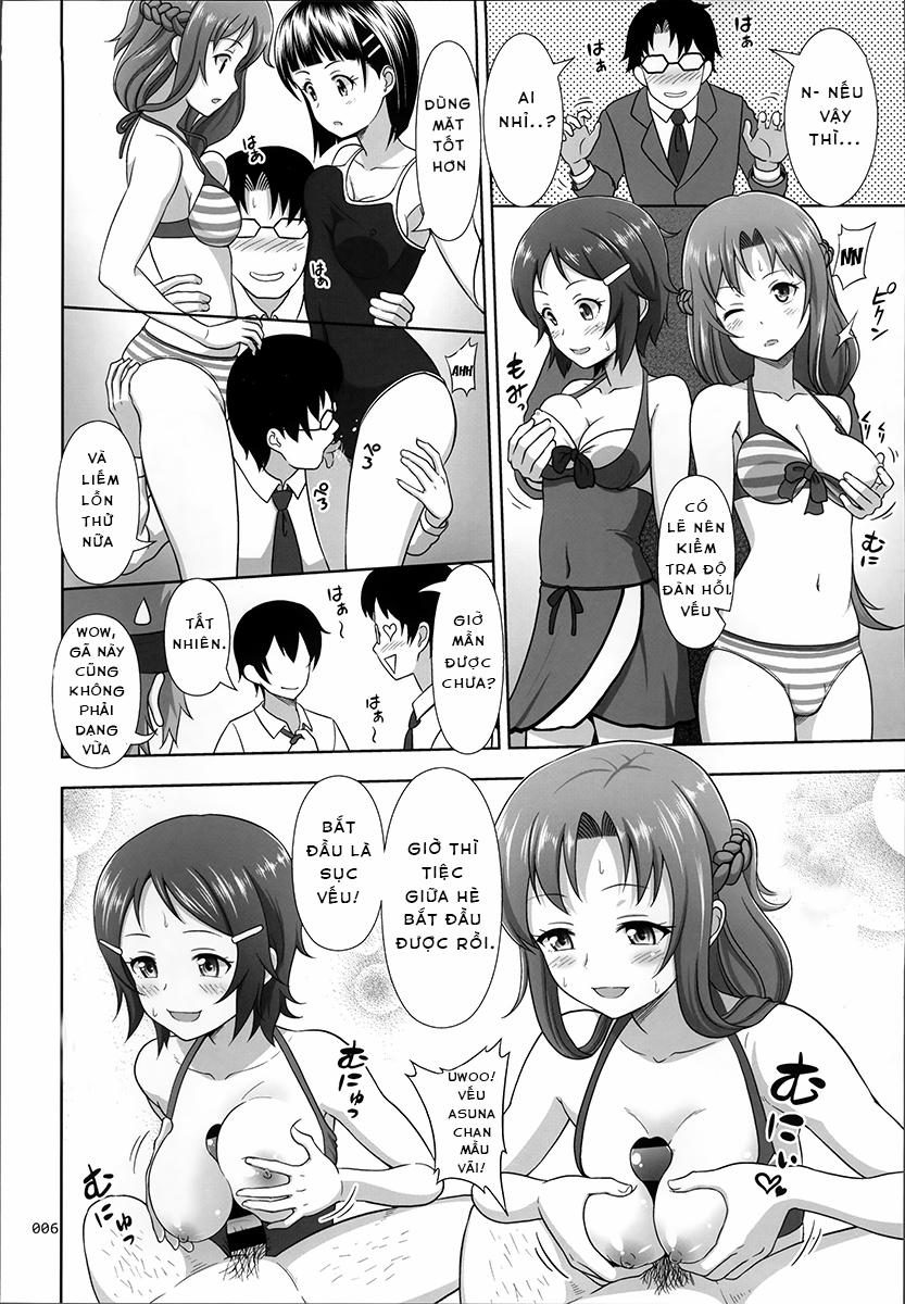 HentaiVN.net - Ảnh 5 - Vague Picture Book of SAO Omnibus [SAO No Usuusu Na Ehon Buatsui; SAOの薄々な絵本・総集編] - Chap 1