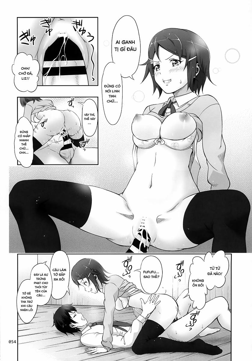 HentaiVN.net - Ảnh 20 - Vague Picture Book of SAO Omnibus [SAO No Usuusu Na Ehon Buatsui; SAOの薄々な絵本・総集編] - Chap 3