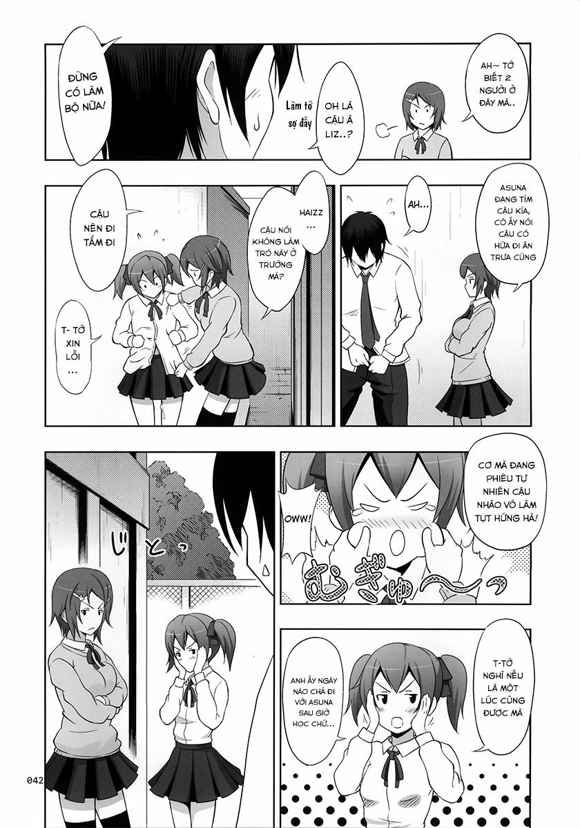 HentaiVN.net - Ảnh 8 - Vague Picture Book of SAO Omnibus [SAO No Usuusu Na Ehon Buatsui; SAOの薄々な絵本・総集編] - Chap 3