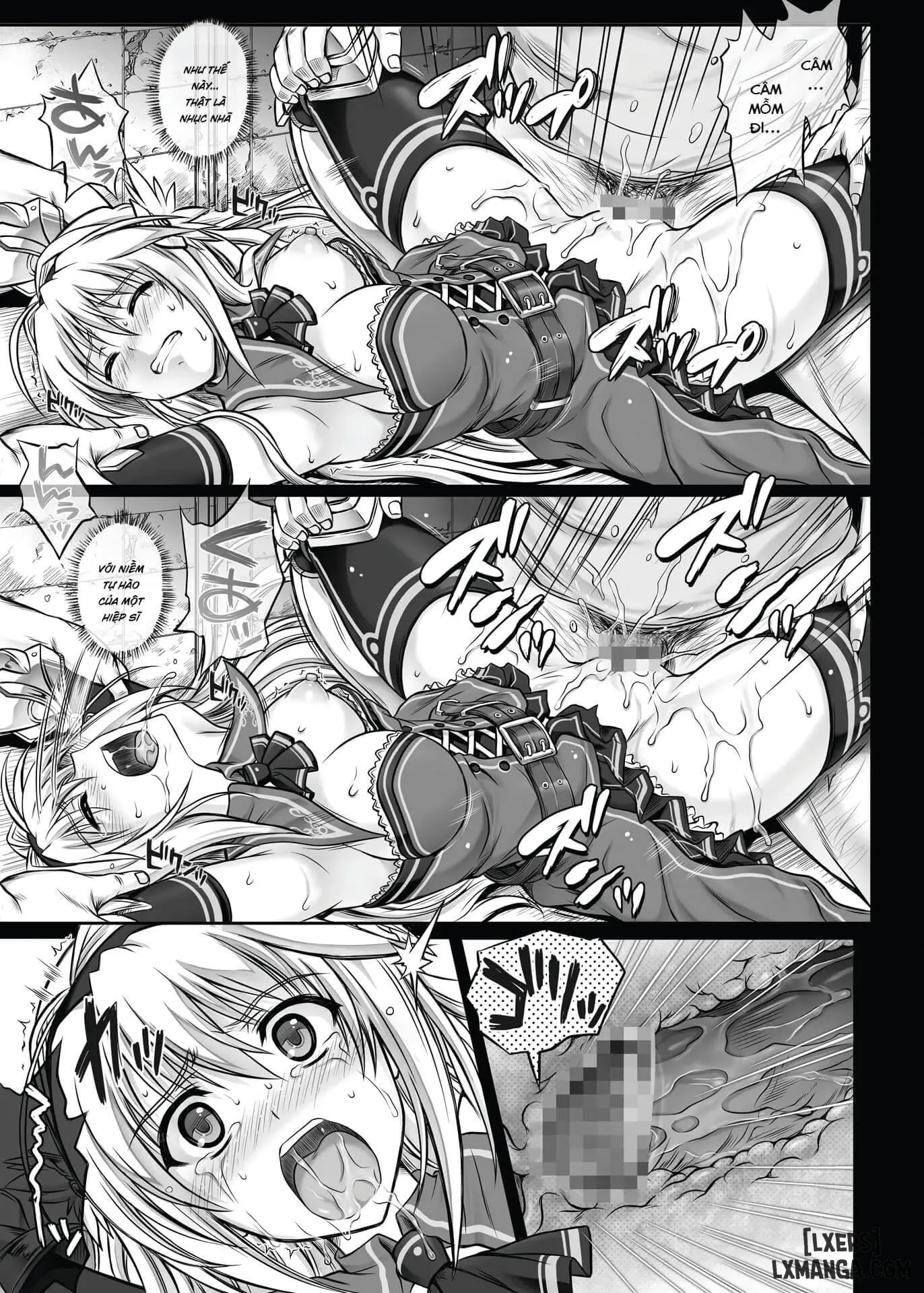 HentaiVN.net - Ảnh 16 - Tổng hợp Doujinshi Cyclone - T-12 Koooi Kishi