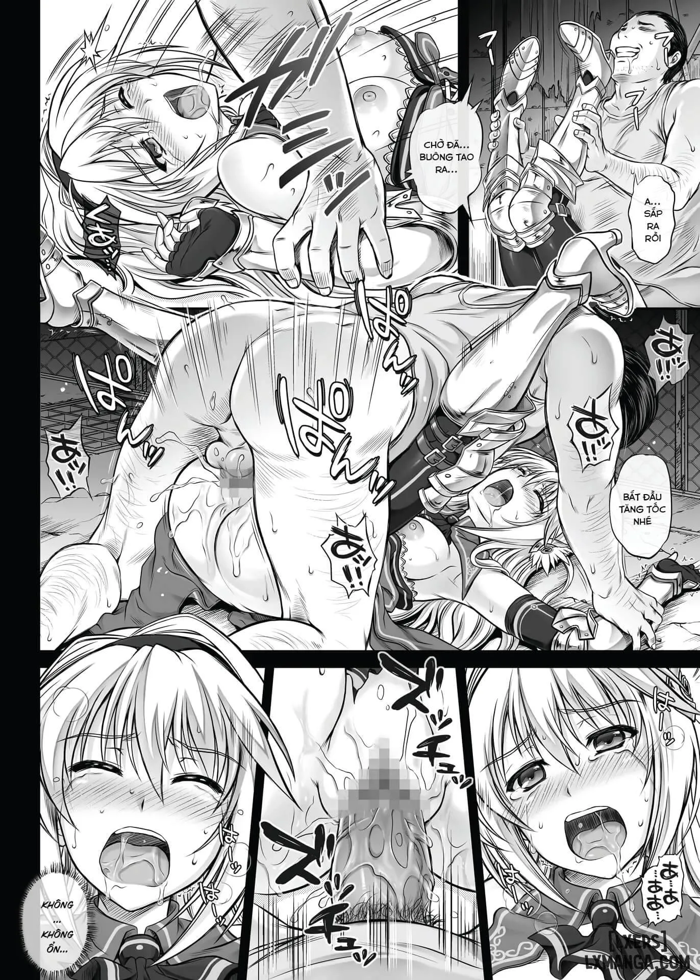 HentaiVN.net - Ảnh 21 - Tổng hợp Doujinshi Cyclone - T-12 Koooi Kishi