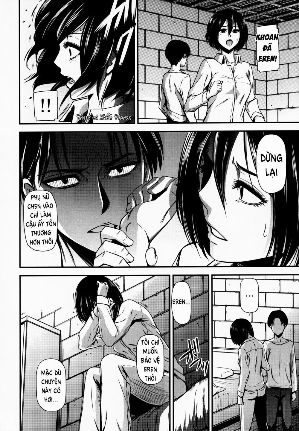 HentaiVN.net - Ảnh 10 - Gekishin (Attack on Titan) [Firing Pin] - Chap 3