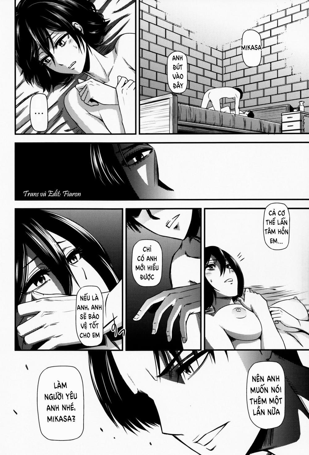 HentaiVN.net - Ảnh 24 - Gekishin (Attack on Titan) [Firing Pin] - Chap 3