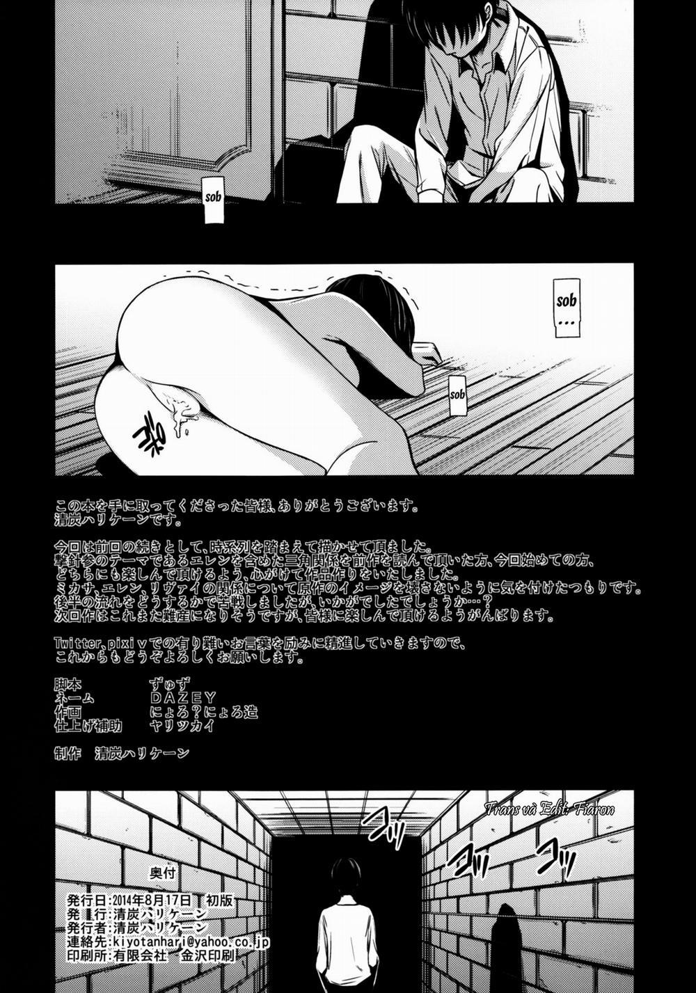 HentaiVN.net - Ảnh 42 - Gekishin (Attack on Titan) [Firing Pin] - Chap 3