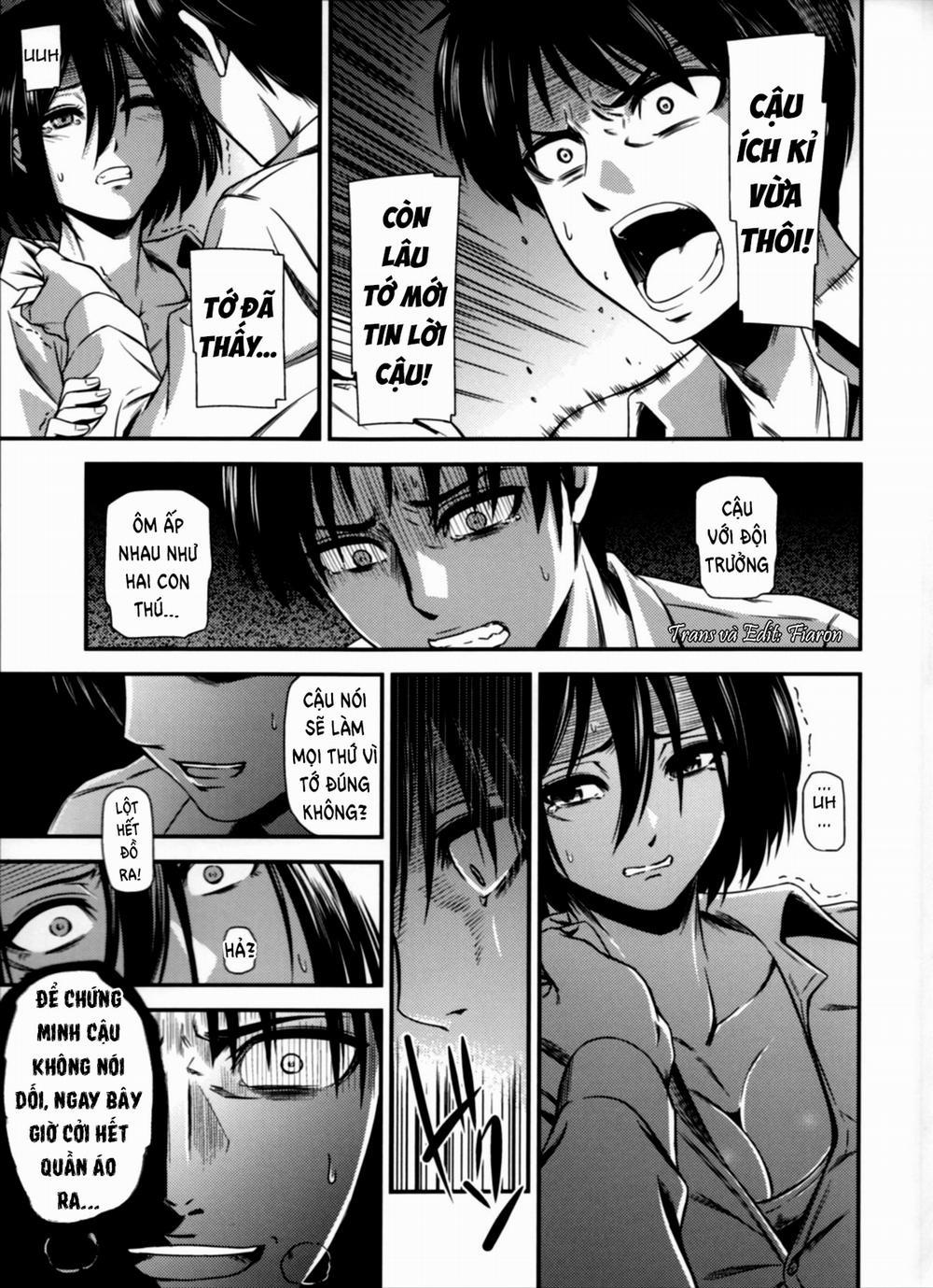 HentaiVN.net - Ảnh 9 - Gekishin (Attack on Titan) [Firing Pin] - Chap 4