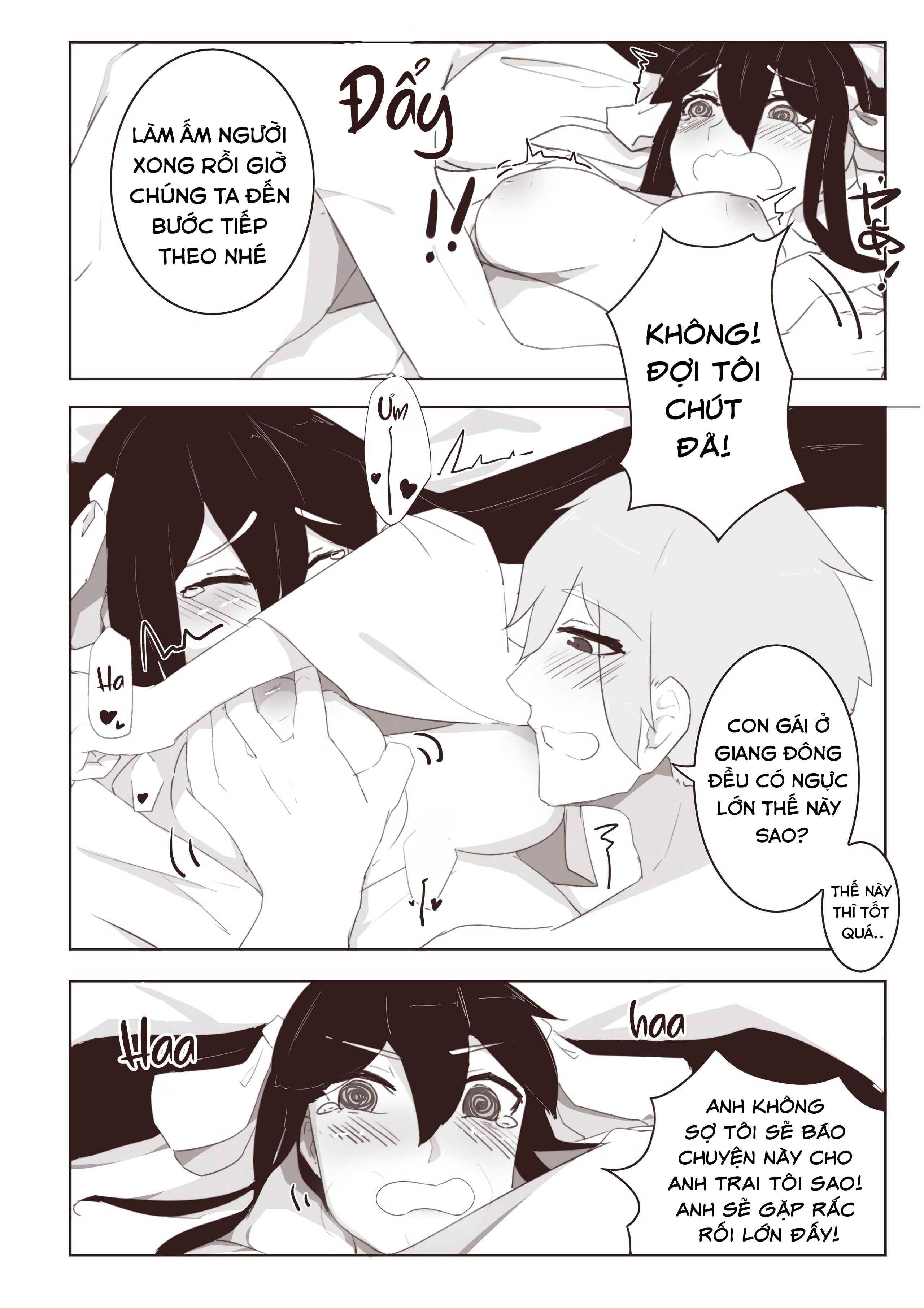 HentaiVN.net - Ảnh 10 - Giấc mộng ngọt ngào - Oneshot
