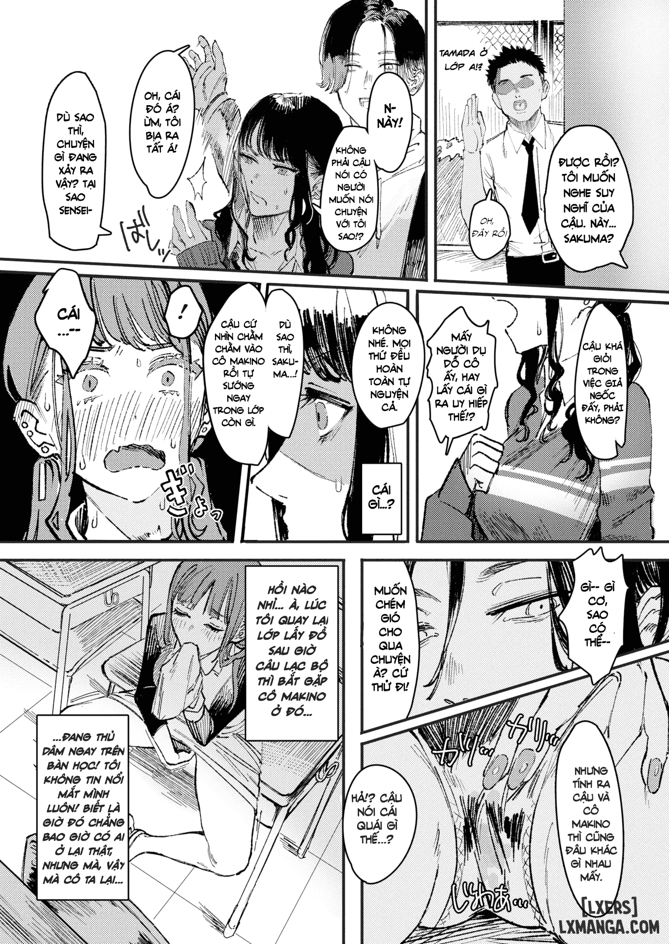 HentaiVN.net - Ảnh 4 - [Kerenme] Bách hợp nhuốm đen - Oneshot