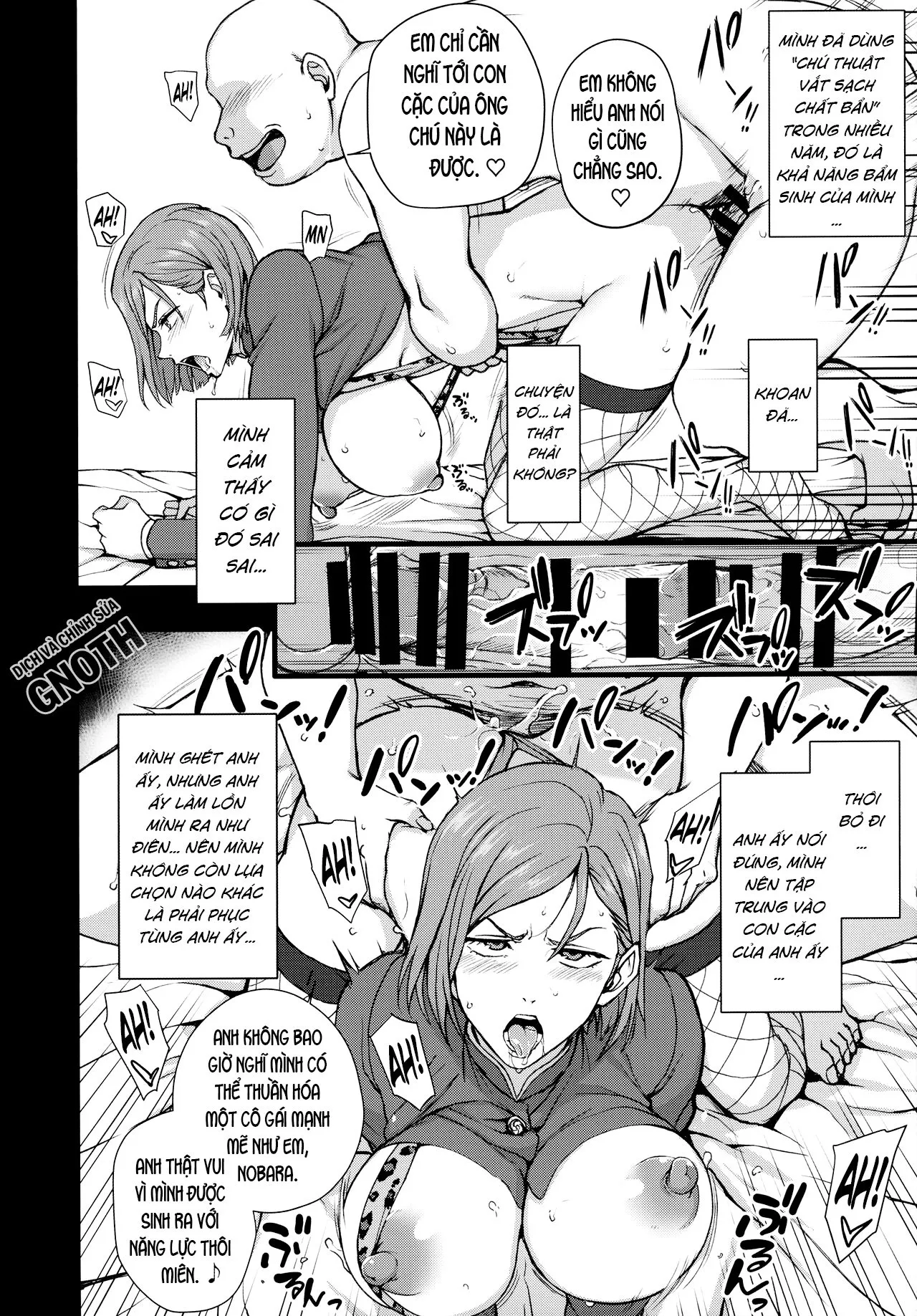 HentaiVN.net - Ảnh 18 - Thôi miên chú thuật sư [Dakuon -Jujutsu Saimin-] - Oneshot