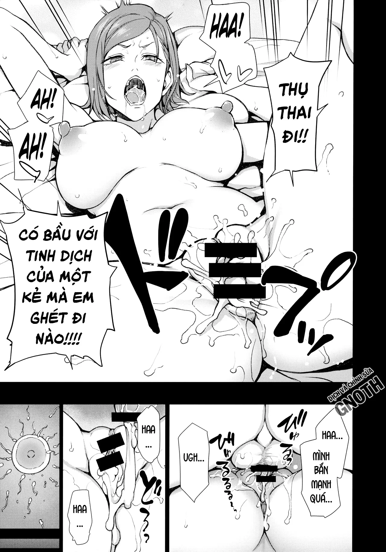 HentaiVN.net - Ảnh 23 - Thôi miên chú thuật sư [Dakuon -Jujutsu Saimin-] - Oneshot