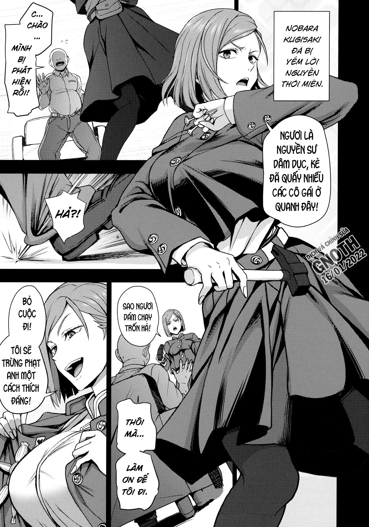 HentaiVN.net - Ảnh 3 - Thôi miên chú thuật sư [Dakuon -Jujutsu Saimin-] - Oneshot