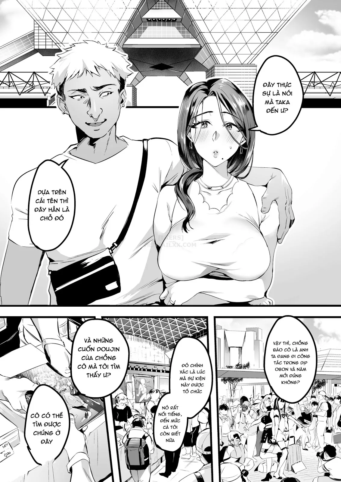HentaiVN.net - Ảnh 10 - I Shouldn't Have Gone To The Doujinshi Convention Without Telling My Wife - Chap 2