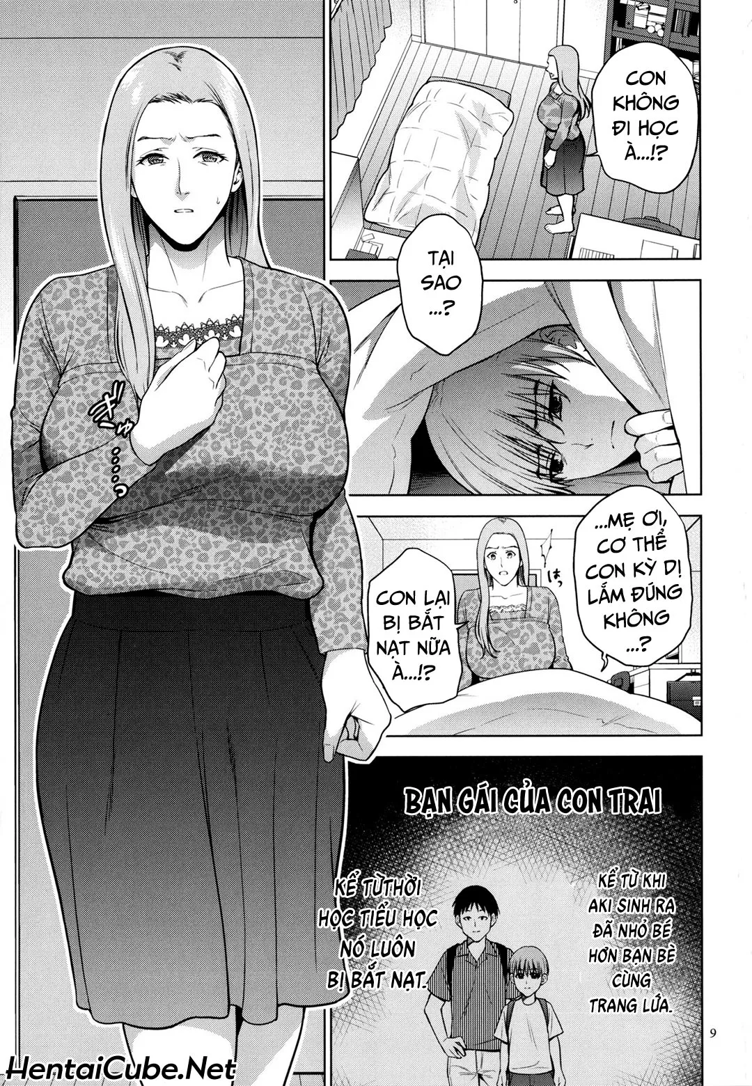 HentaiVN.net - Ảnh 9 - Mitsu Boshi Immoral [蜜母子インモラル + イラストカード] - Chap 1A