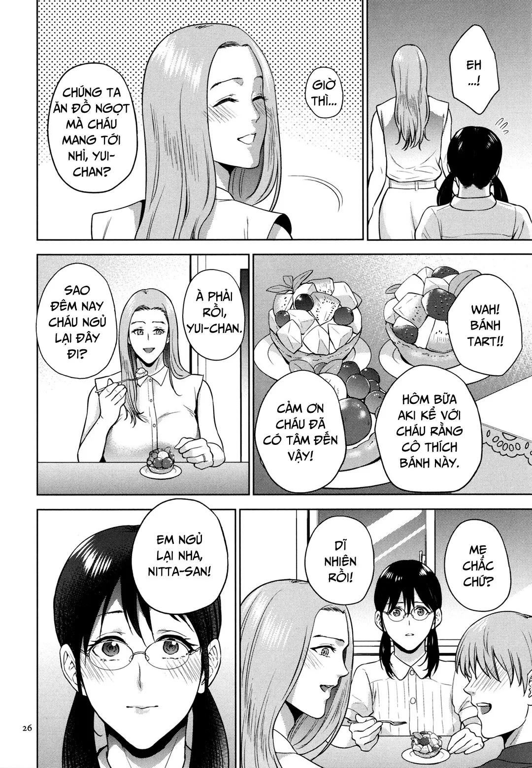 HentaiVN.net - Ảnh 4 - Mitsu Boshi Immoral [蜜母子インモラル + イラストカード] - Chap 1B