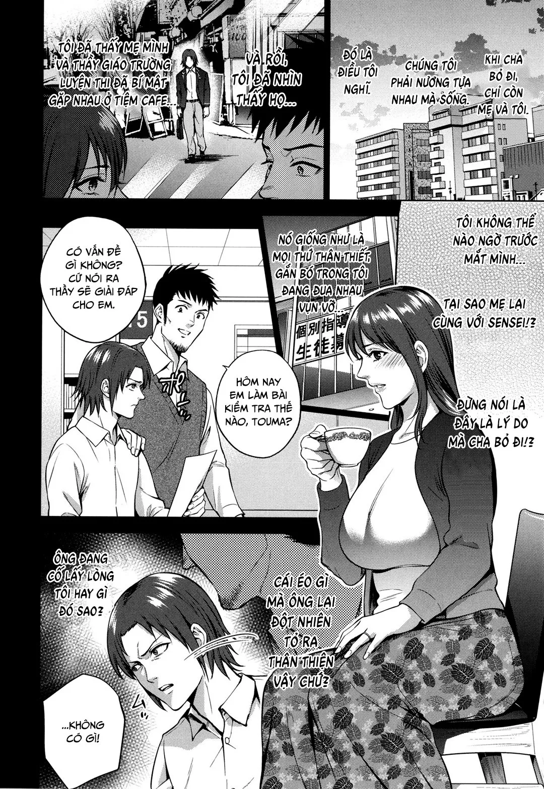 HentaiVN.net - Ảnh 3 - Mitsu Boshi Immoral [蜜母子インモラル + イラストカード] - Chap 2