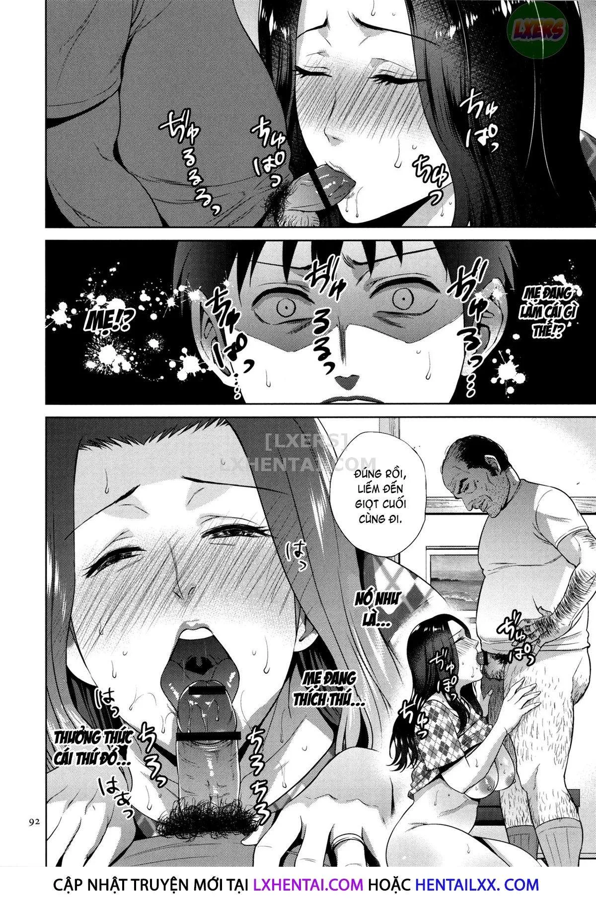 HentaiVN.net - Ảnh 14 - Mitsu Boshi Immoral [蜜母子インモラル + イラストカード] - Chap 3